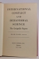 Preview: Fisher, Roger: International conflict and behavioral science The Craigville Papers