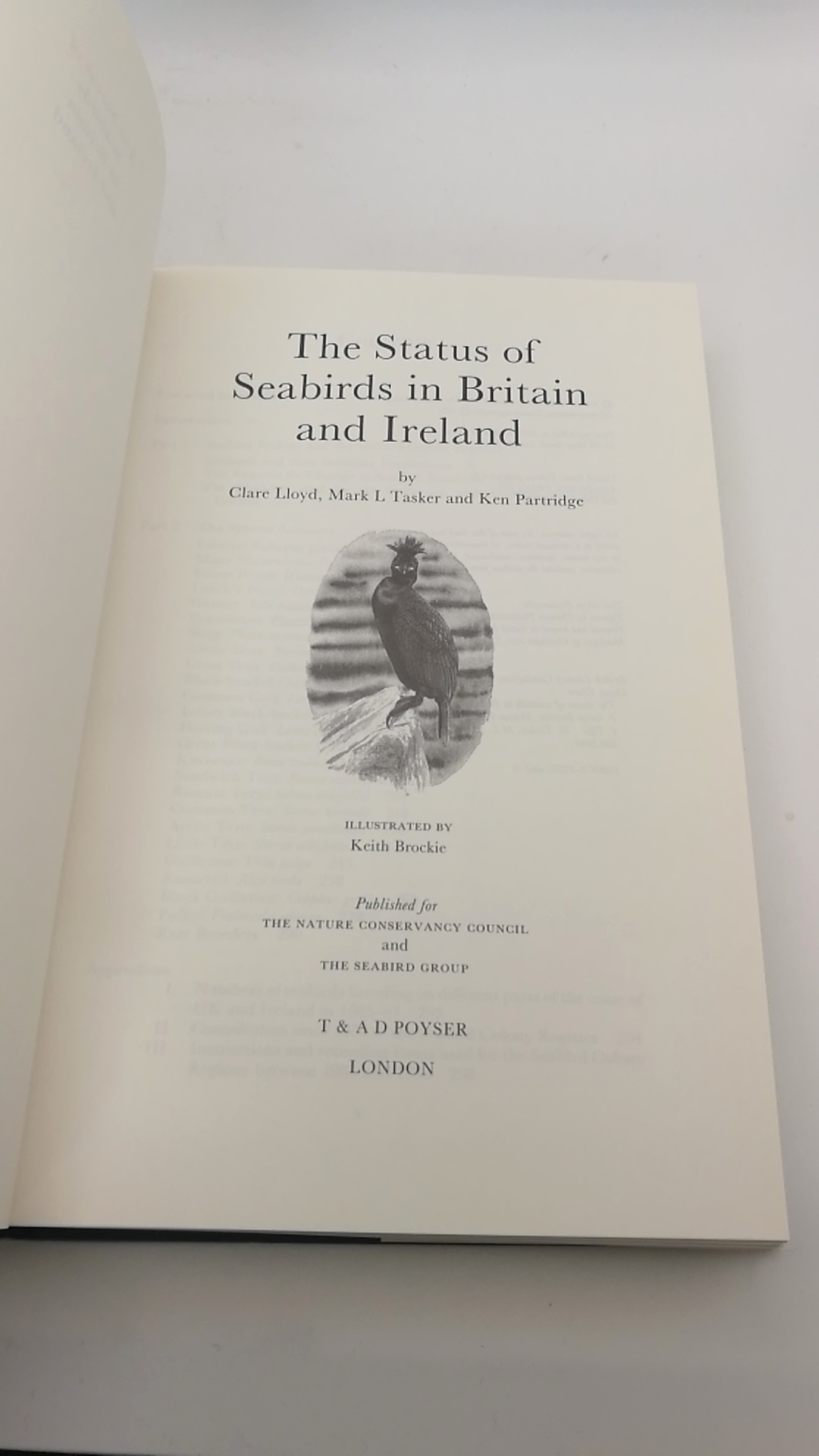 C.S. Lloyd (Hrsg.): The Status of Seabirds in Britain and Ireland