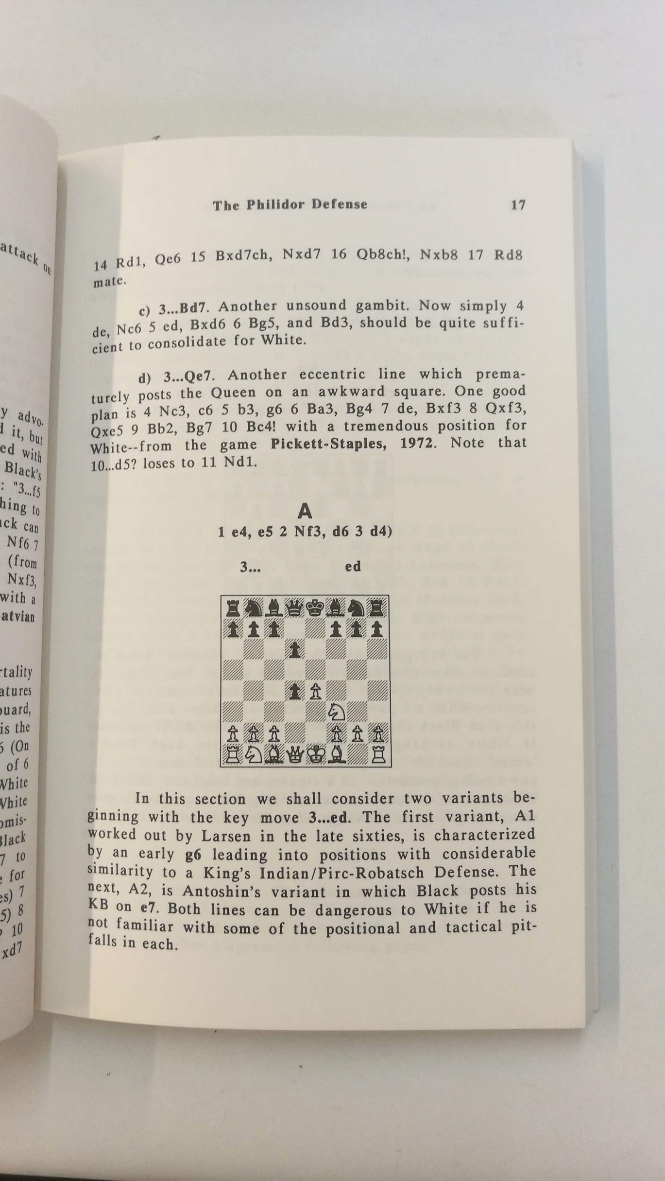 Evans, Larry: An Unbeatable White Repertoire after 1.e4 e5 2.Nf3