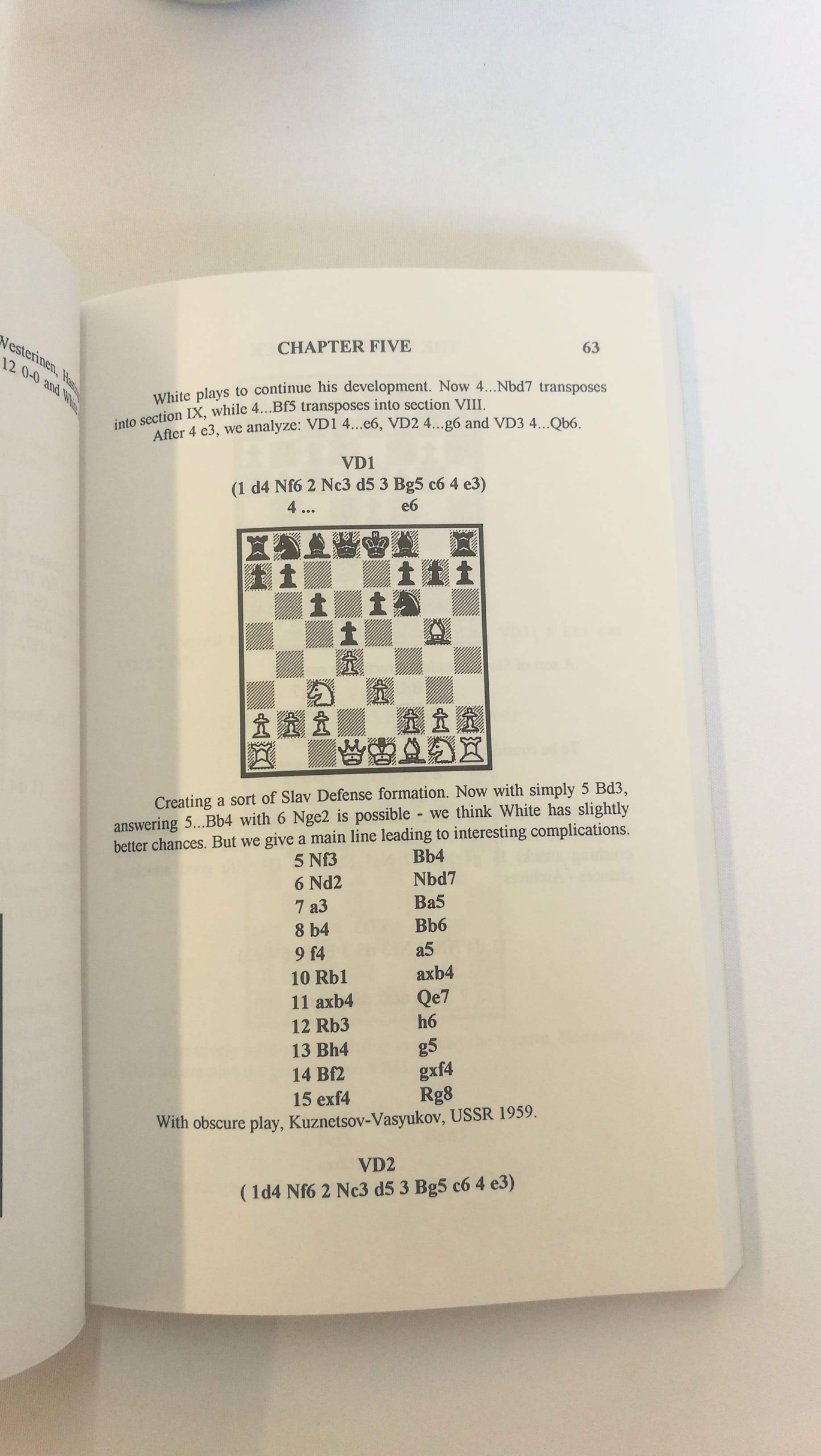 Smith, Ken: The Veresov Attack. 1 d4, d5 2 Nc3, Nf6 3 Bg5 or 1 d4, Nf6 2 Nc3, d5 3 Bg5. 