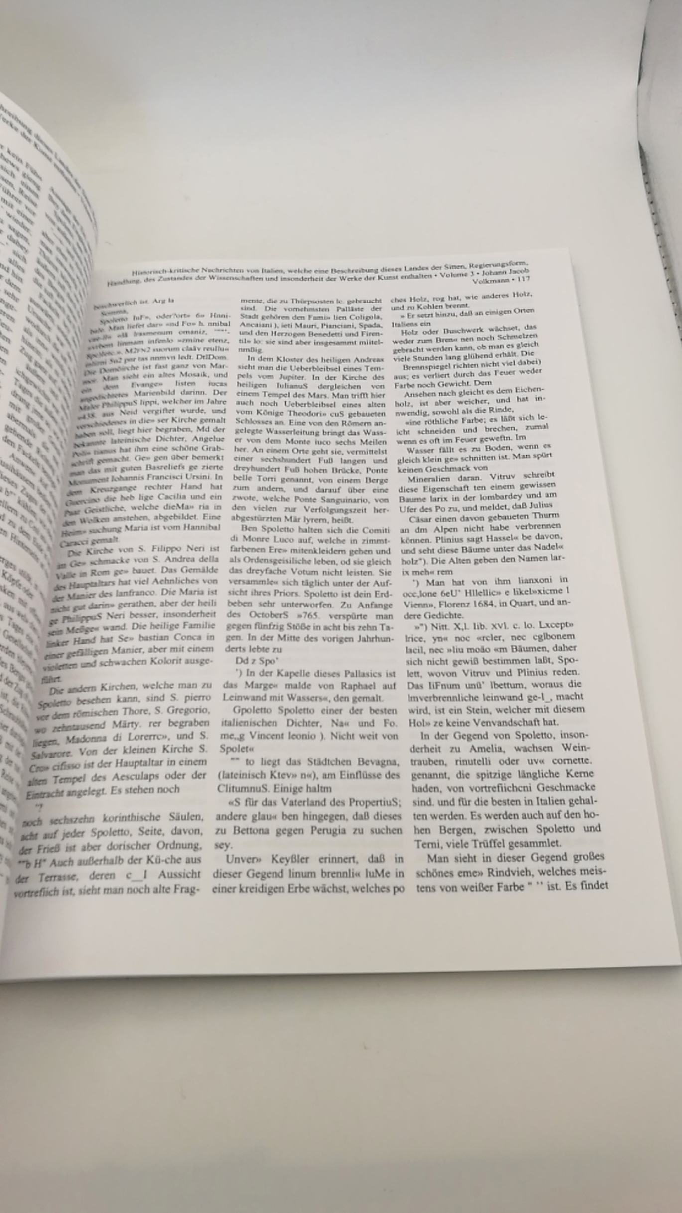 Volkmann, Johann Jacob: Historisch-Kritische Nachrichten Von Italien, Welche Eine Beschreibung Dieses Landes Der Sitten, Regierungsform, Handlung ... Volume 3 