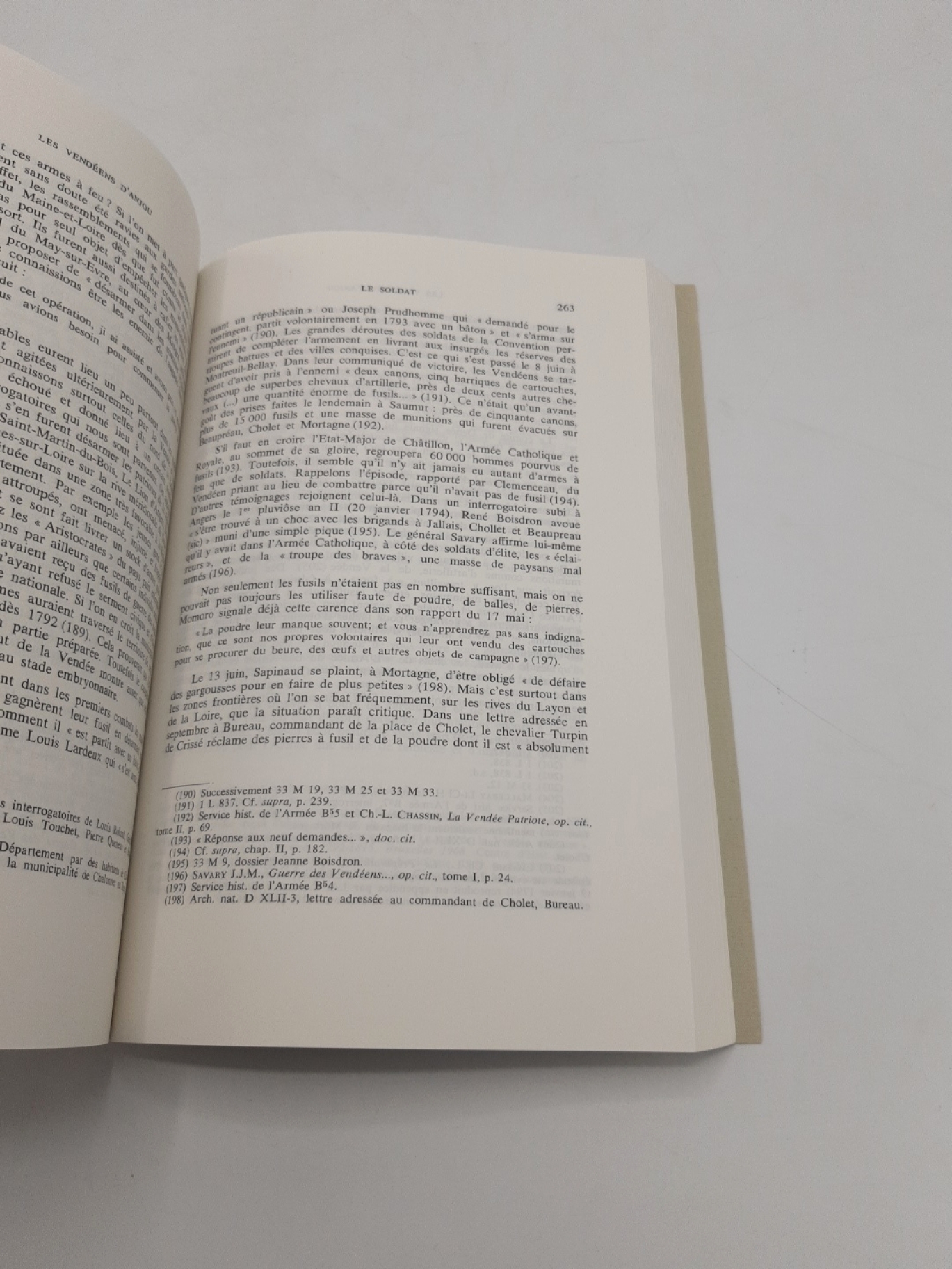 Petitfrere, Claude: Les Vendeens d Anjou 1793 Analyse des structures militaires, sociales et mentales