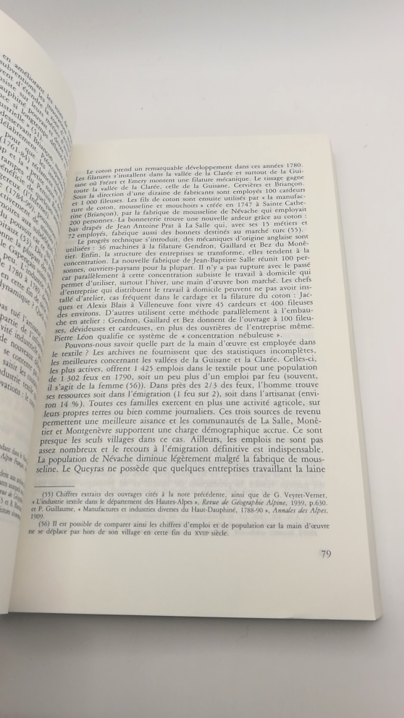 Nadine Vivier: Le Briançonnais rural au XVIIIe et XIXe siecles