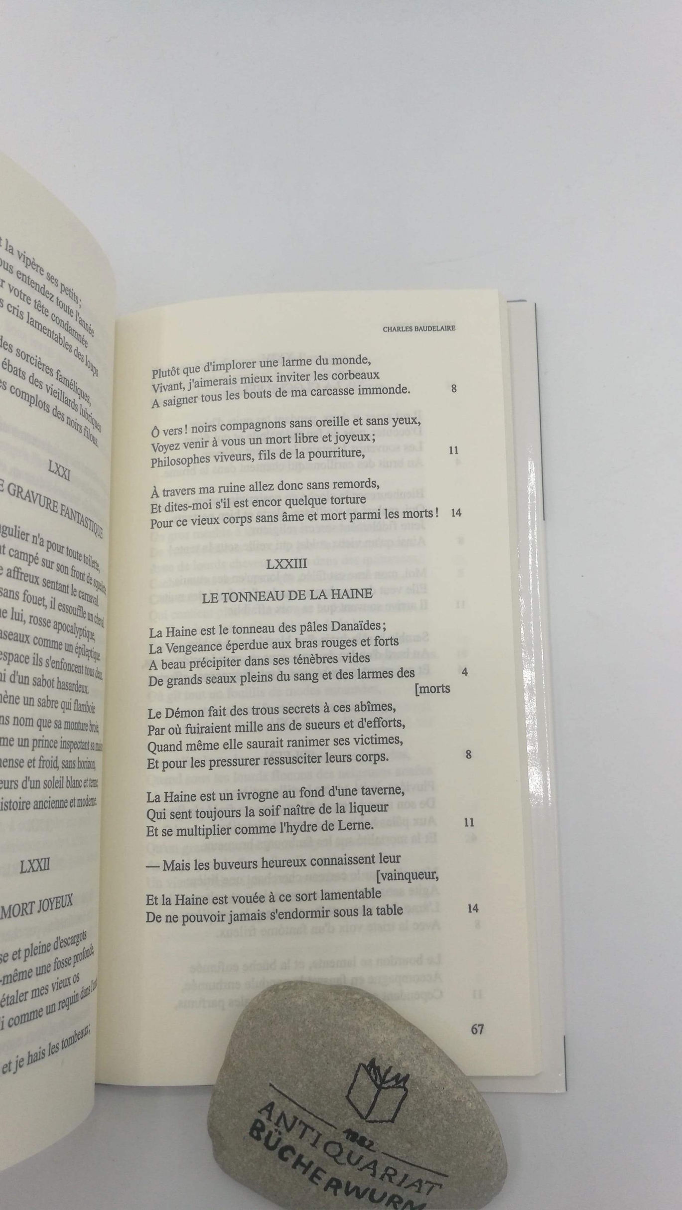 Baudelaire, Charles: Les Fleurs Du Mal (Texte de 1861) Ley grandes oeuvres de la littérature francaise