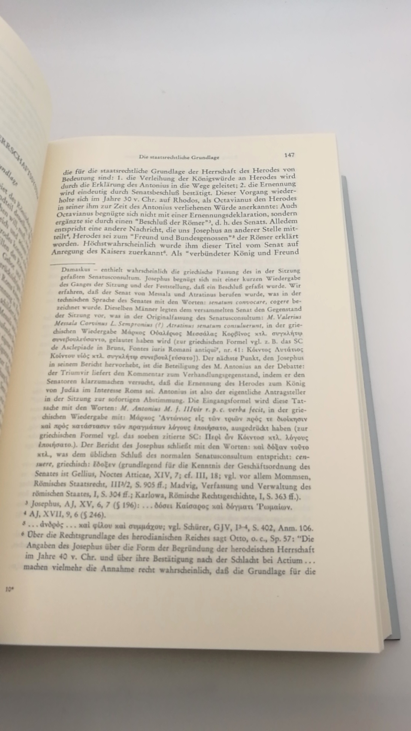 Shalit, Avraham (Verfasser): König Herodes Der Mann und sein Werk / Abraham Schalit. [Die Übers. der hebr. Originalfassung des Werkes wurde von Jehoschua Amir besorgt]