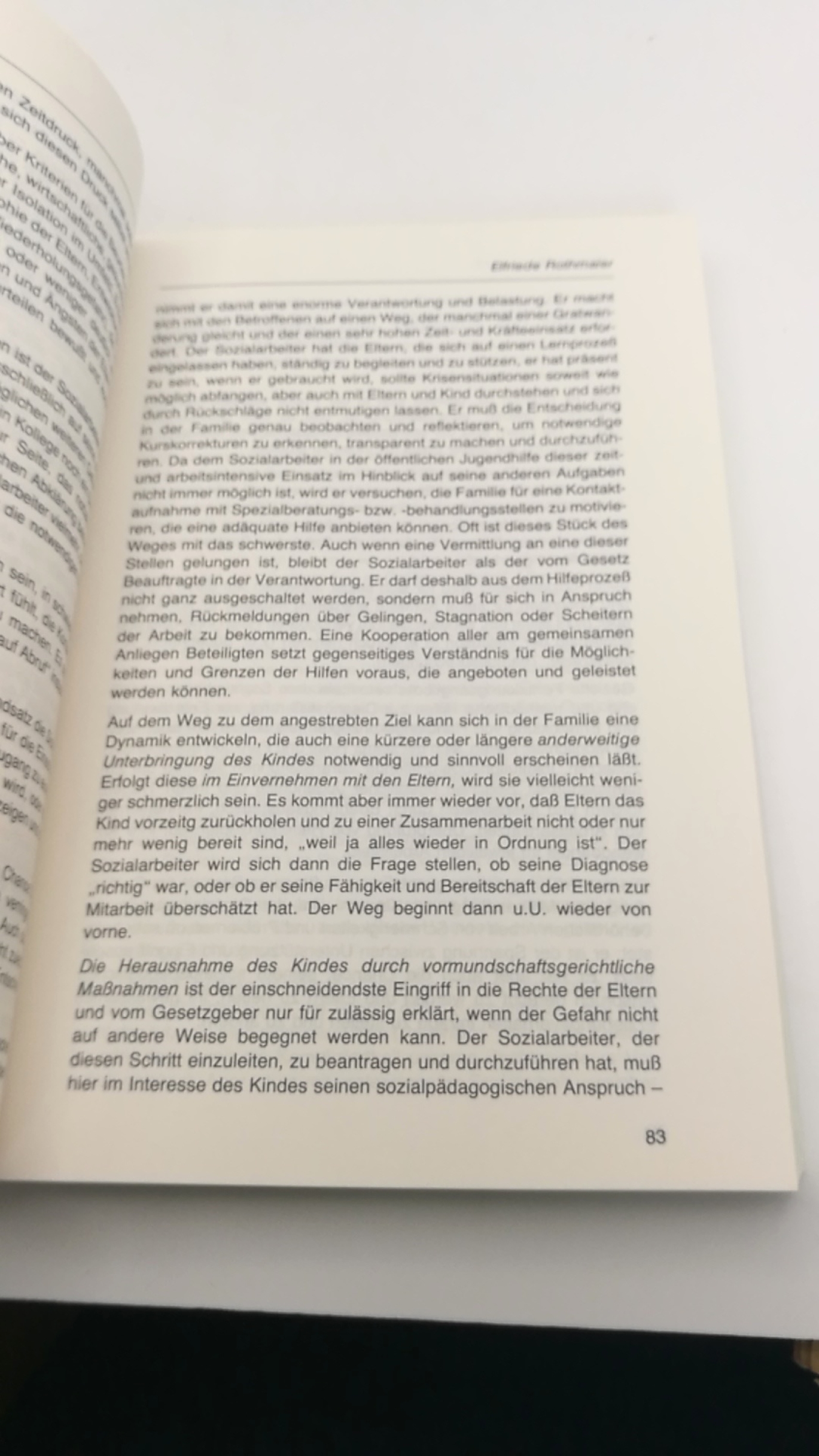 Faltermeier, Josef (Hrsg.): Wenn Kinder und Jugendliche an ihren Lebenswelten scheitern - Herausforderung für die Sozialpädagogik Kindesmisshandlung - Gefährdung - Realitätsflucht]