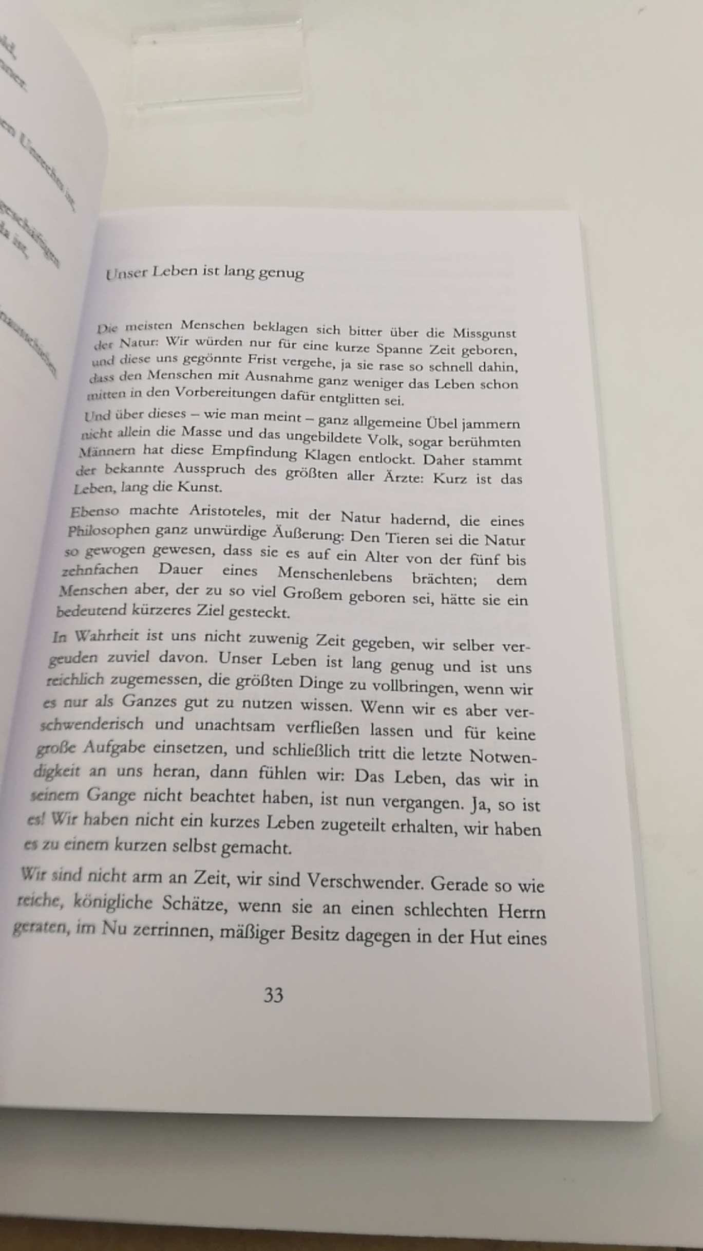 Leonhardt, Roland: Seneca - Praktische Philosophie für Manager 