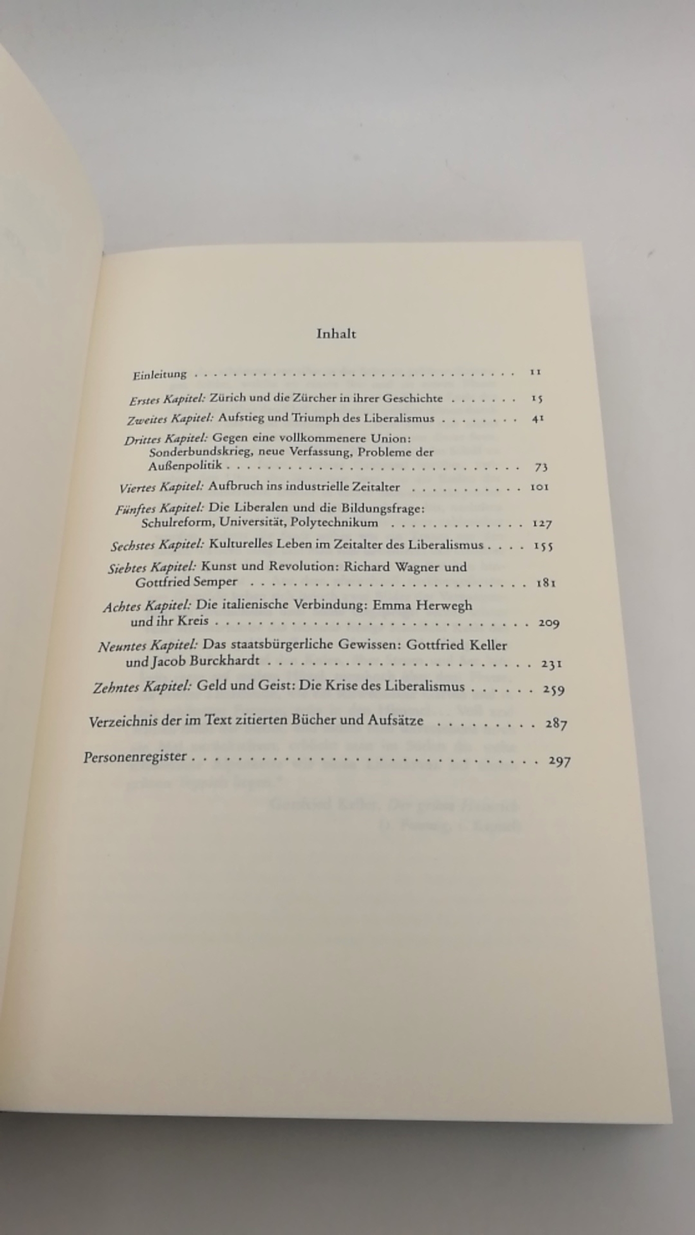 Craig, Gordon Alexander: Geld und Geist Zürich im Zeitalter des Liberalismus 1830 - 1869