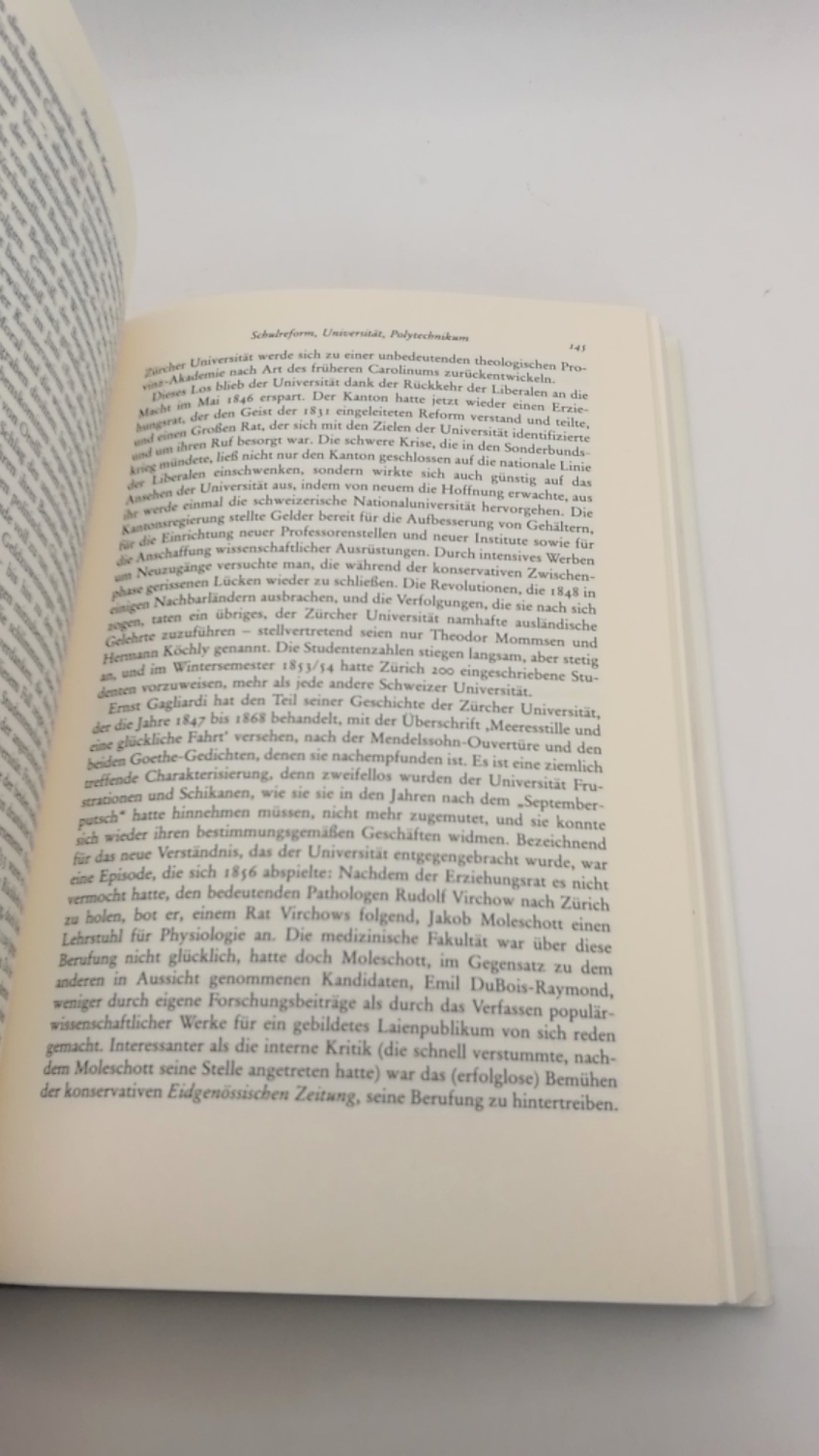 Craig, Gordon Alexander: Geld und Geist Zürich im Zeitalter des Liberalismus 1830 - 1869