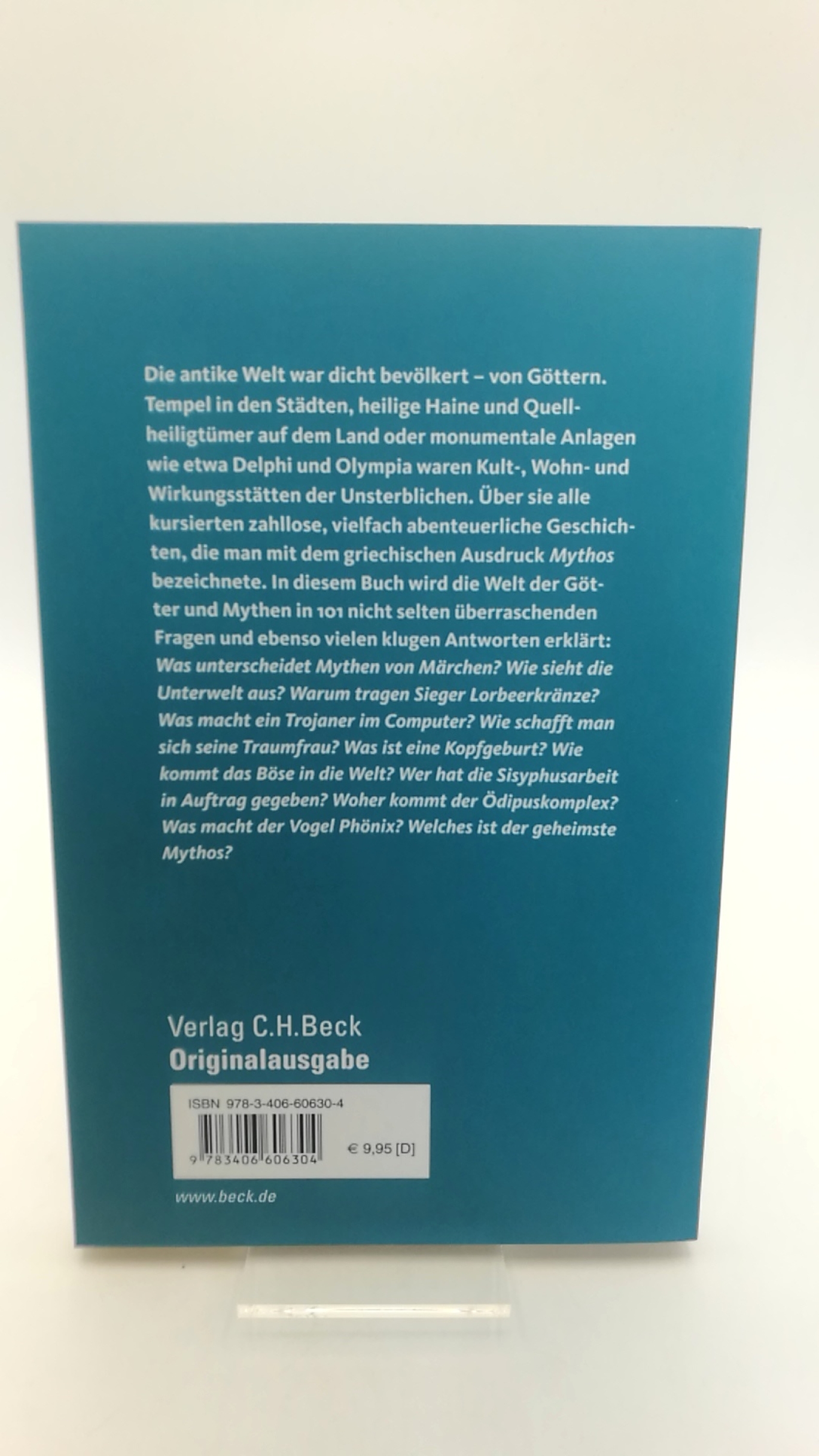 Rüpke, Ulrike: Die 101 wichtigsten Fragen - Götter und Mythen der Antike 