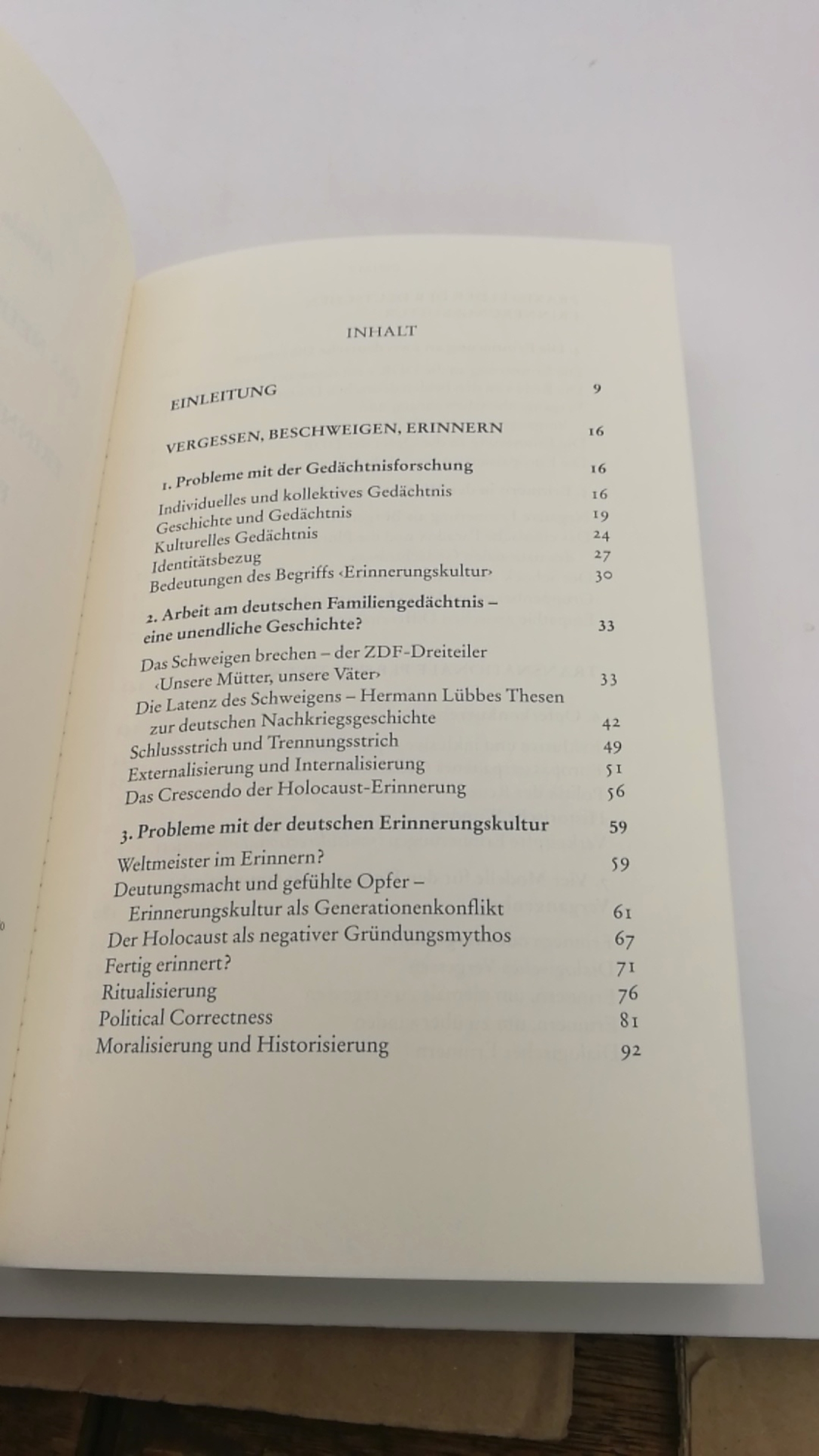 Assmann, Aleida (Verfasser): Das neue Unbehagen an der Erinnerungskultur Eine Intervention / Aleida Assmann