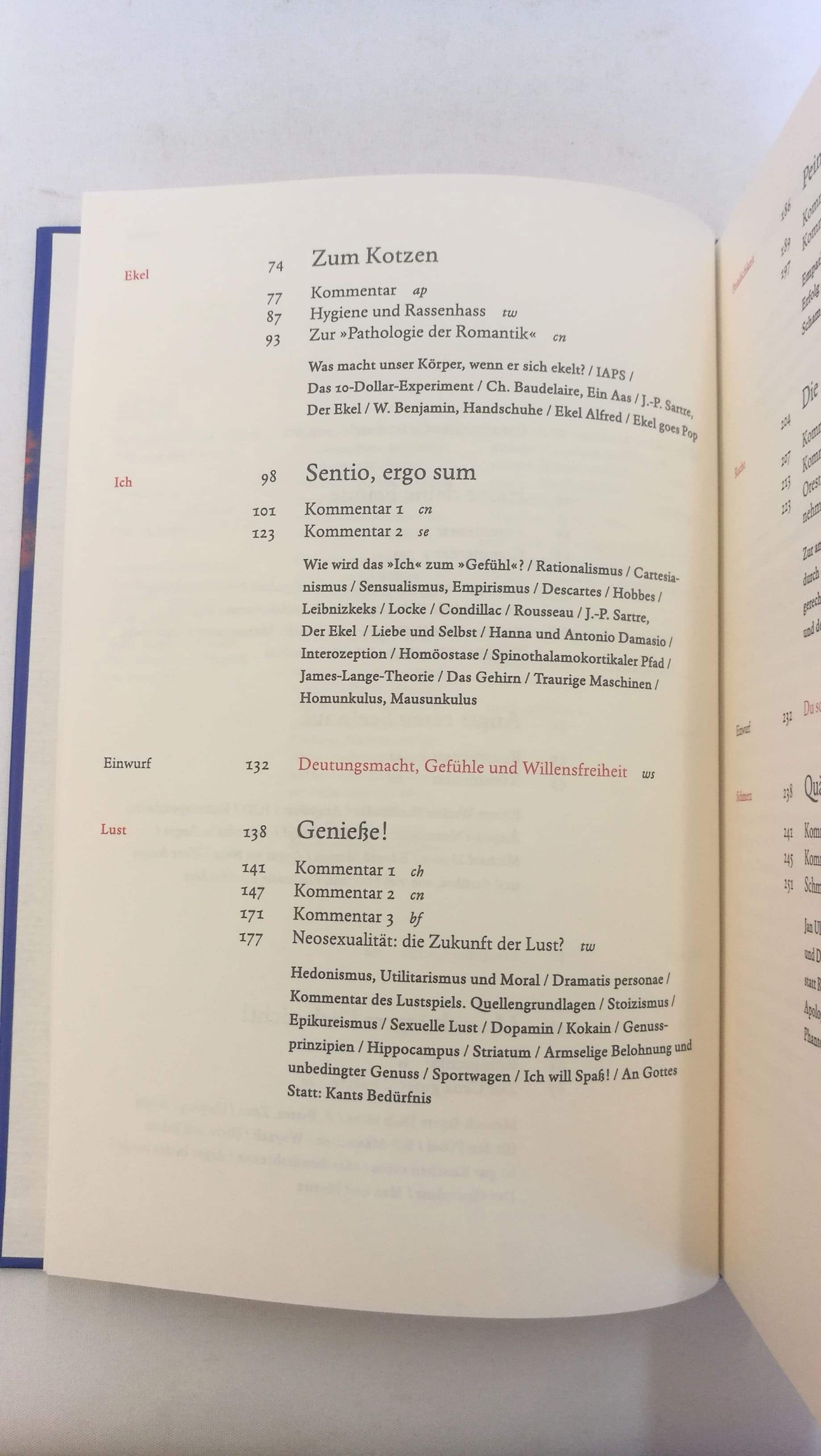 Kiesow, Rainer Maria: EGB - emotionales Gesetzbuch Dekalog der Gefühle; [ein Projekt der Arbeitsgruppe "Repräsentation" der Jungen Akademie an der Berlin-Brandenburgischen Akademie der Wissenschaften und der Deutschen Akademie der Naturforscher Leopoldina