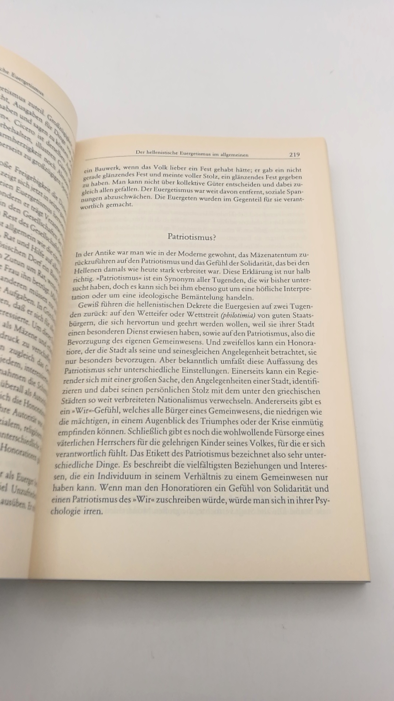 Veyne, Paul: Brot und Spiele Gesellschaftliche Macht und politische Herrschaft in der Antike