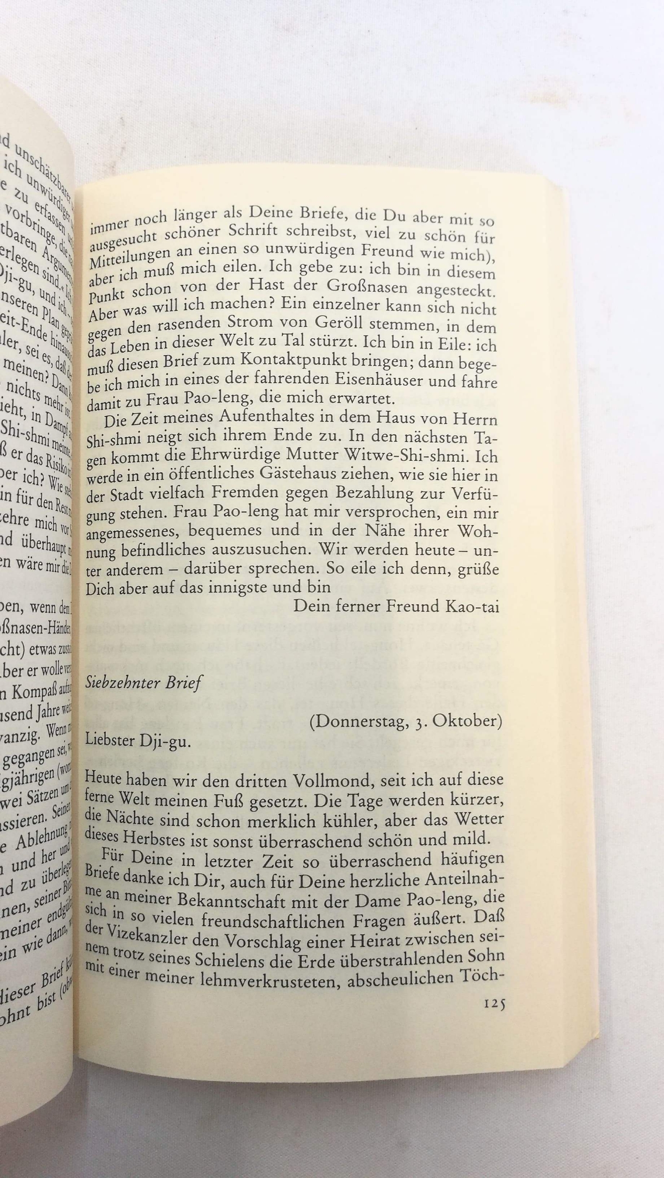 Rosendorfer, Herbert: Briefe in die chinesische Vergangenheit Roman