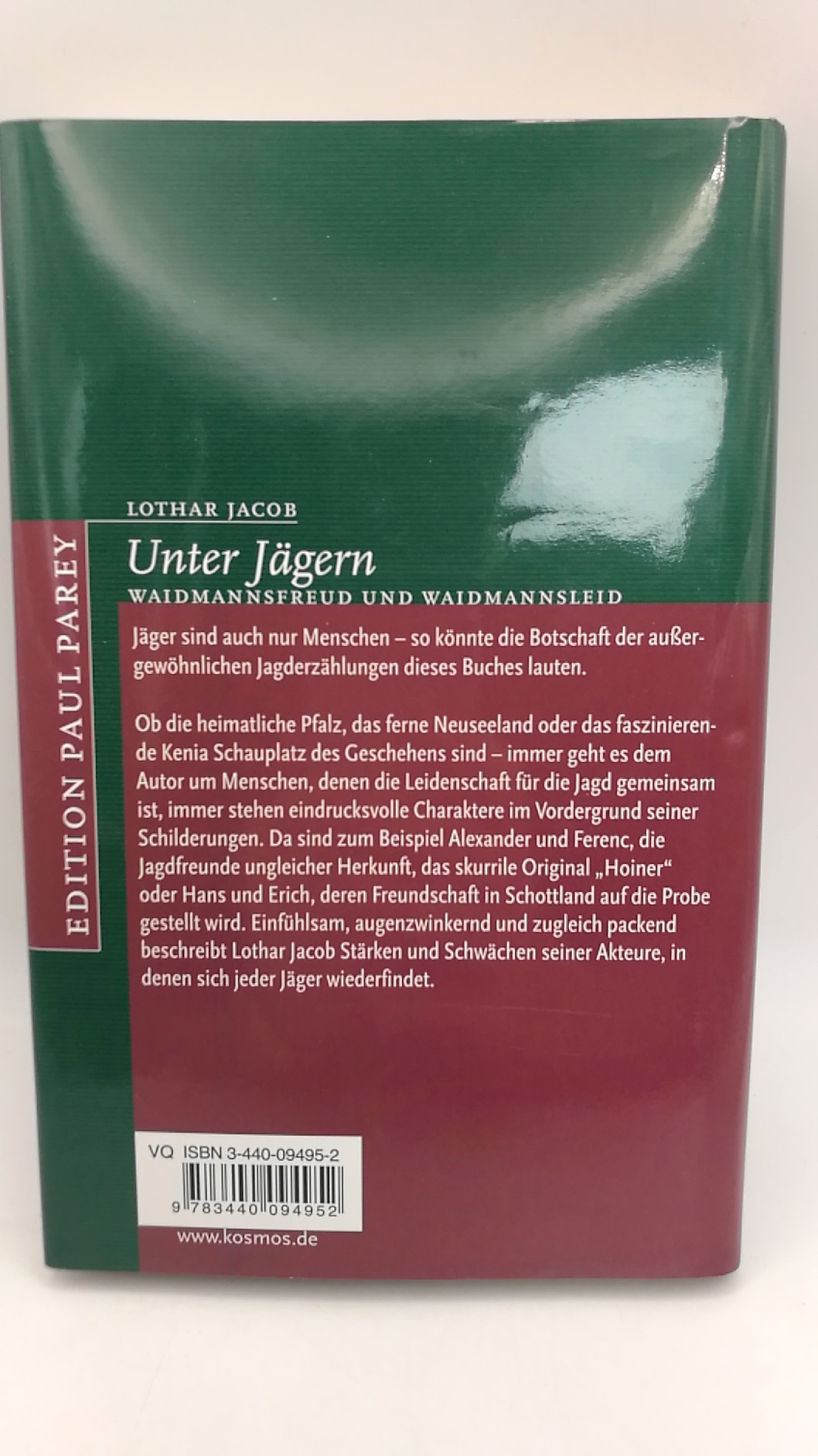 Jacob, Lothar: Unter Jägern Waidmanns Freud und Waidmanns Leid