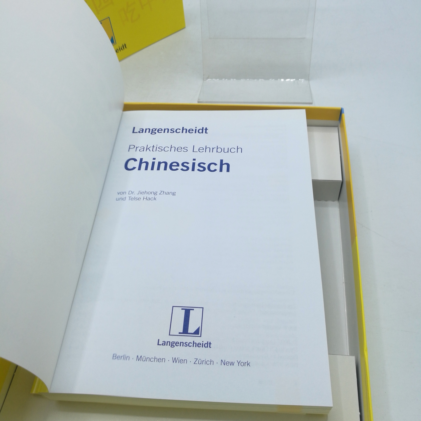 Langenscheidt (Hrsg.), : Langenscheidt praktischer Sprachlehrgang Chinesisch. Der Standartkurz Mandarin für Selbstlerner. Orientiert sich an A2
