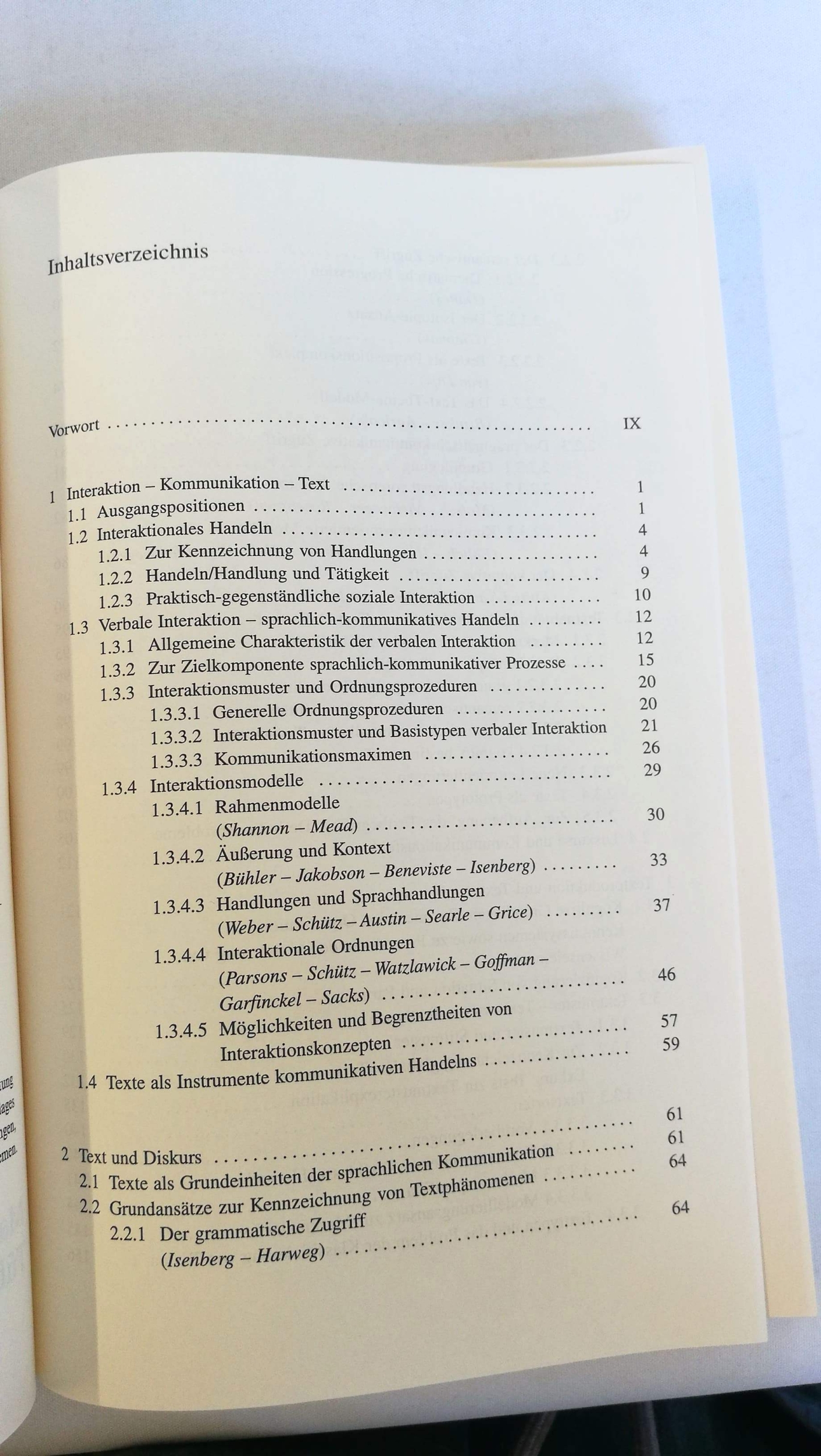 Heinemann, Margot: Grundlagen der Textlinguistik Interaktion - Text - Diskurs