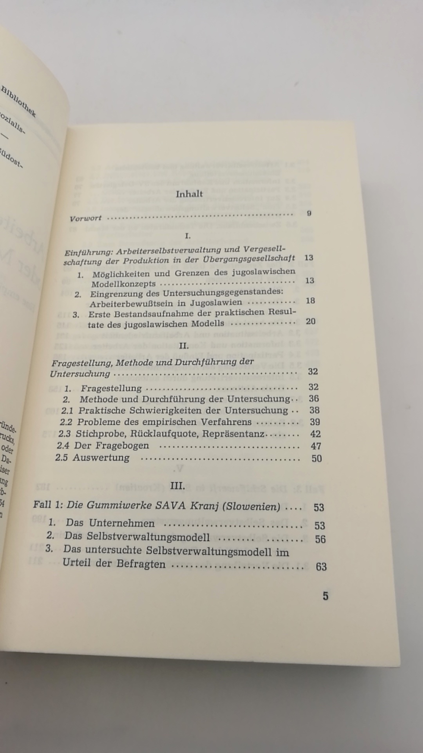 Soergel, Wolfgang: Arbeiterselbstverwaltung oder Managersozialismus? Eine empirische Untersuchung in jugoslawischen Industriebetrieben