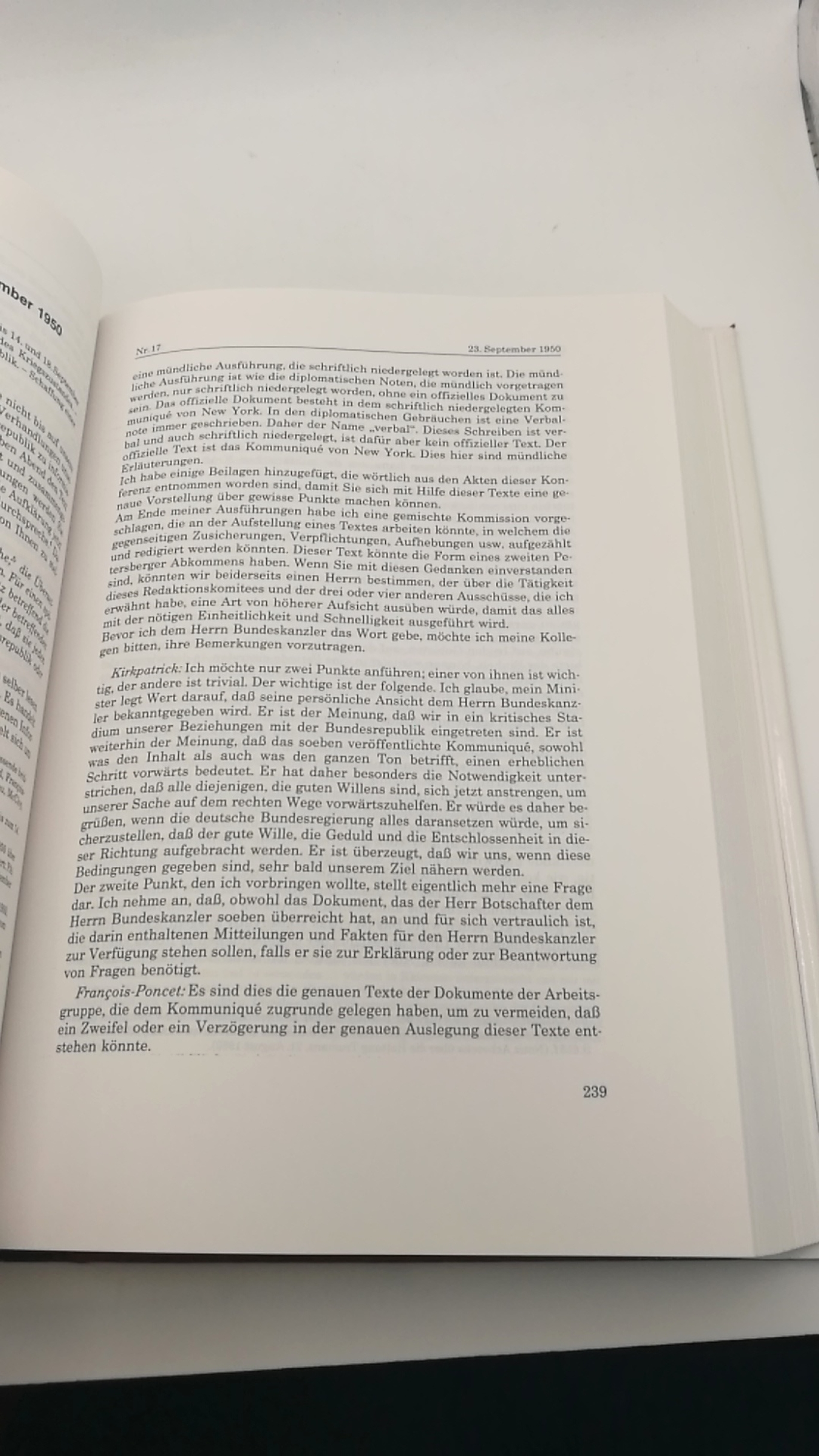 Schwarz, Hans-Peter (Hrgs.): Adenauer und die Hohen Kommissare 1949 - 1951 Akten zur auswärtigen Politik der Bundesrepublik Deutschland. Band 1