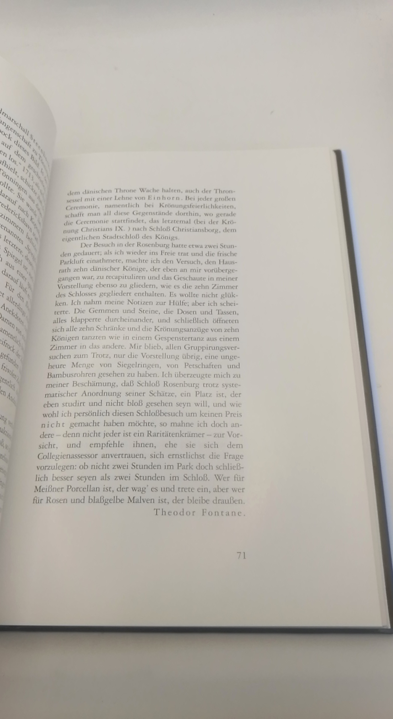 Fontane, Theodor (Verfasser): Mein skandinavisches Buch Reisen durch Dänemark, Jütland und Schleswig / Theodor Fontane; wiederentdeckt, herausgegeben, eingeleitet und mit einem Nachwort versehen von Christian Andree