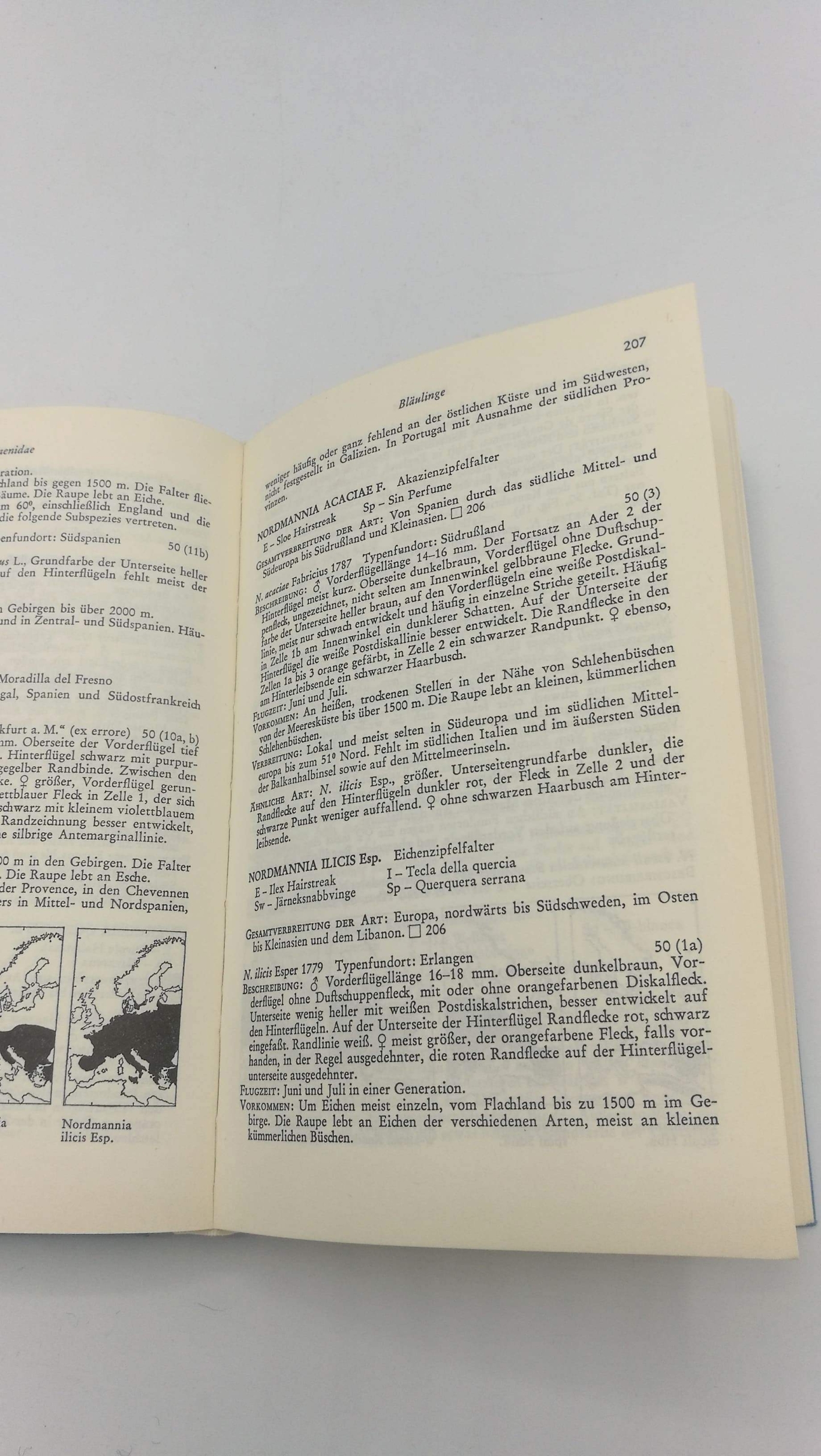 Higgins, Lionel G.: Die Tagfalter Europas und Nordwestafrikas Ein Taschenbuch für Biologen und Naturfreunde.