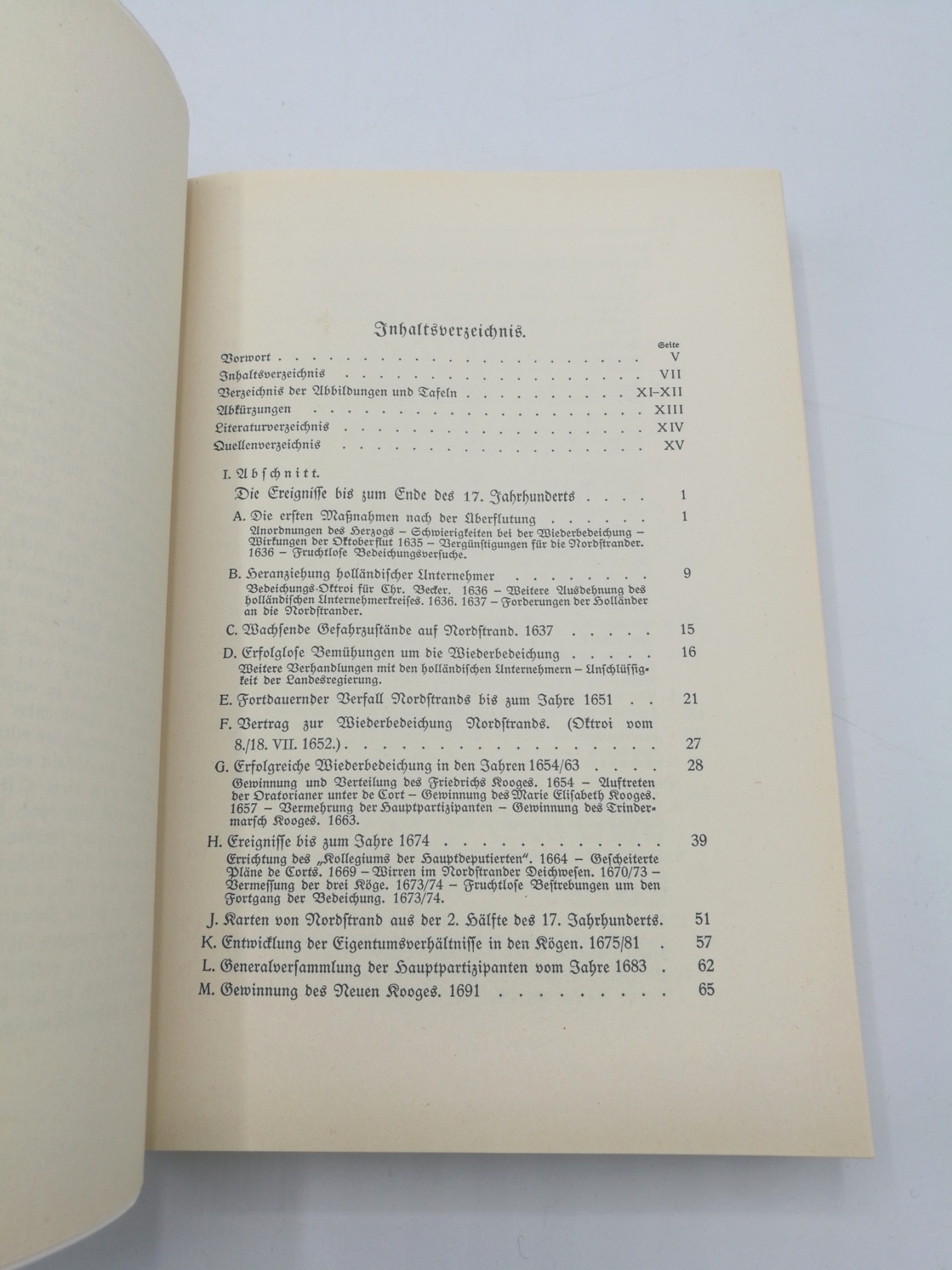 Fischer, Otto (Mitwirkender): Das Wasserwesen an der schleswig-holsteinischen Nordseeküste v. Prof. Friedrich Müller. Zweiter Teil: Die Inseln. 3. Nordstrand in 7 Folgen / im Auftrag des Preuß. Landwirtschaftsministers bearbeitet und ergänzt von O. Fische