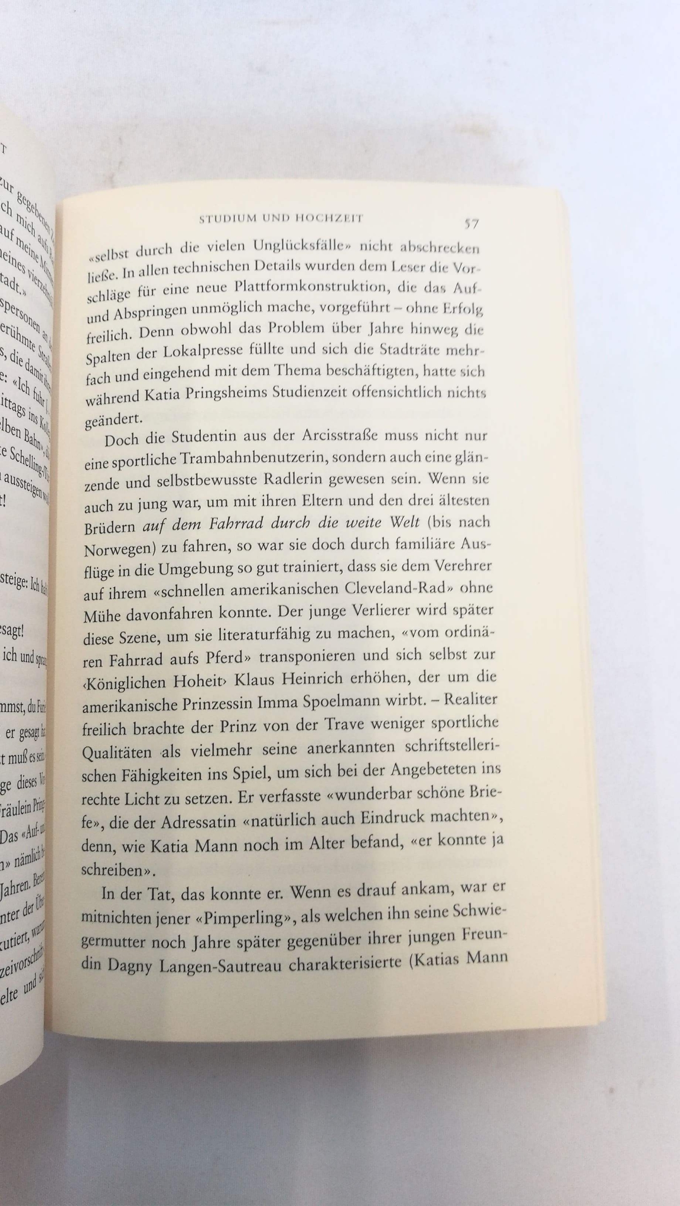 Jens, Inge: Frau Thomas Mann Das Leben der Katharina Pringsheim