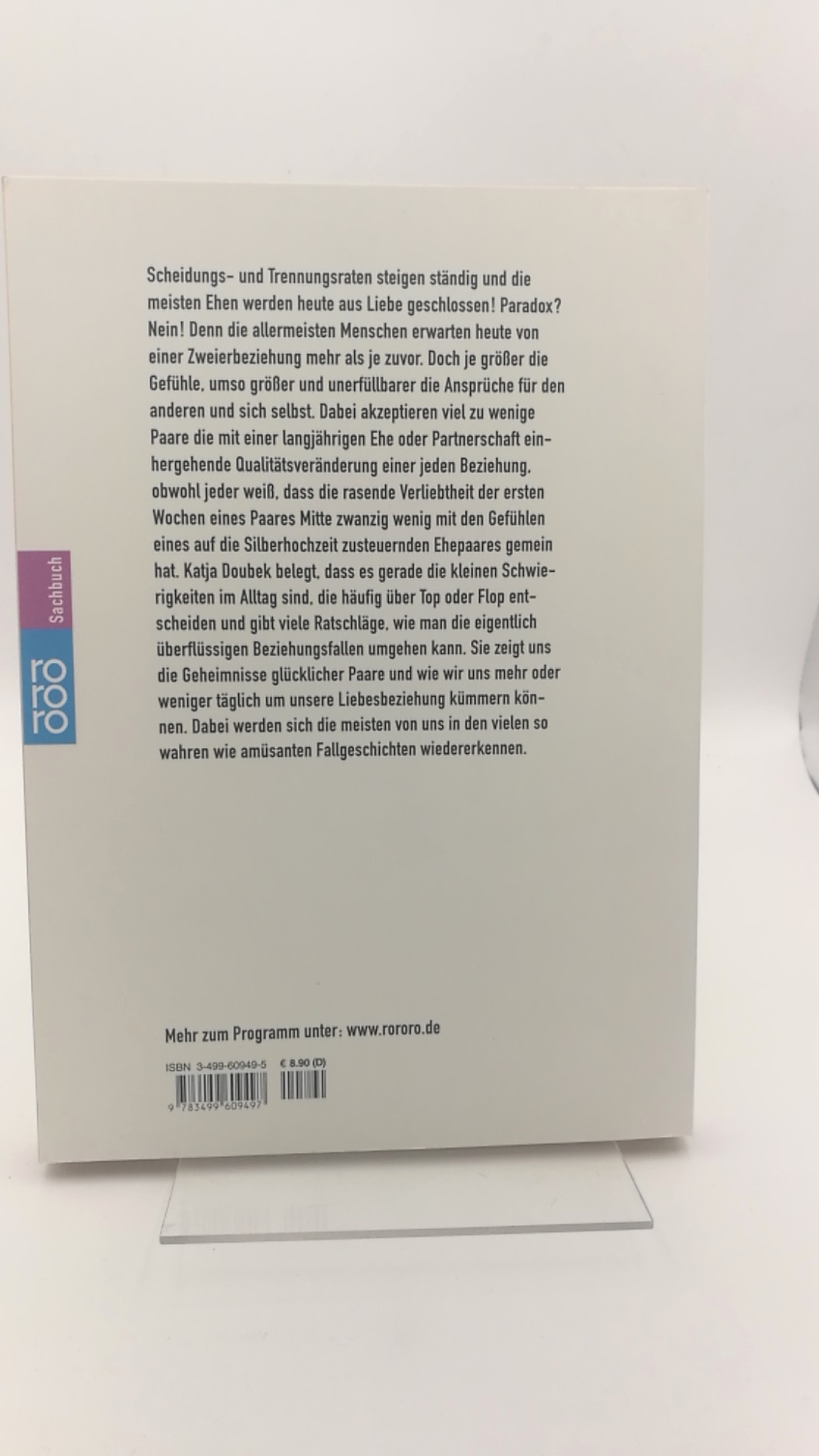 Doubek, Katja (Verfasser): Das Geheimnis glücklicher Paare Wie die große Liebe lange hält / Katja Doubek