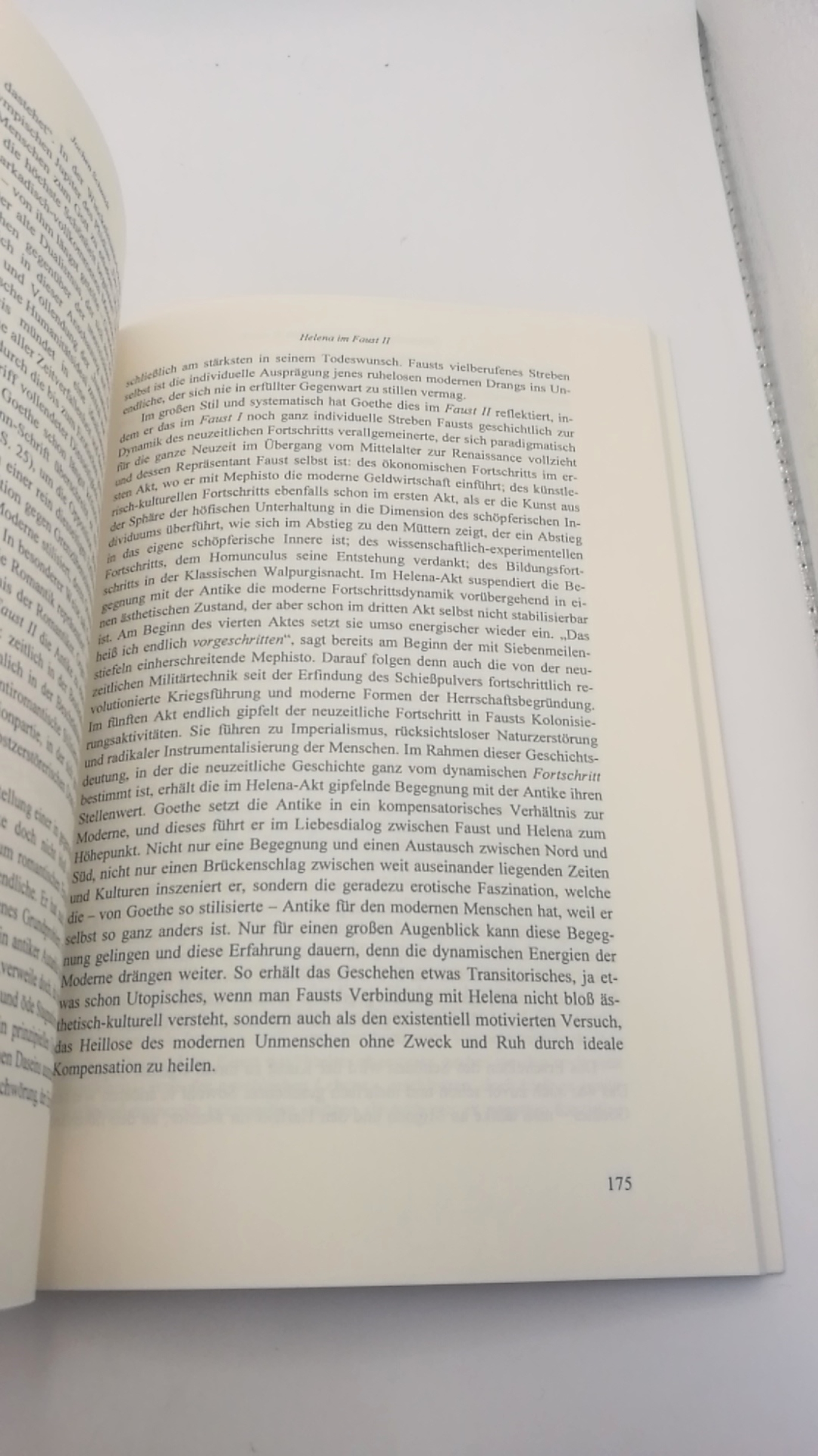 Witte, Bernd (Herausgeber): Goethes Rückblick auf die Antike Beiträge des deutsch-italienischen Kolloquiums, Rom 1998