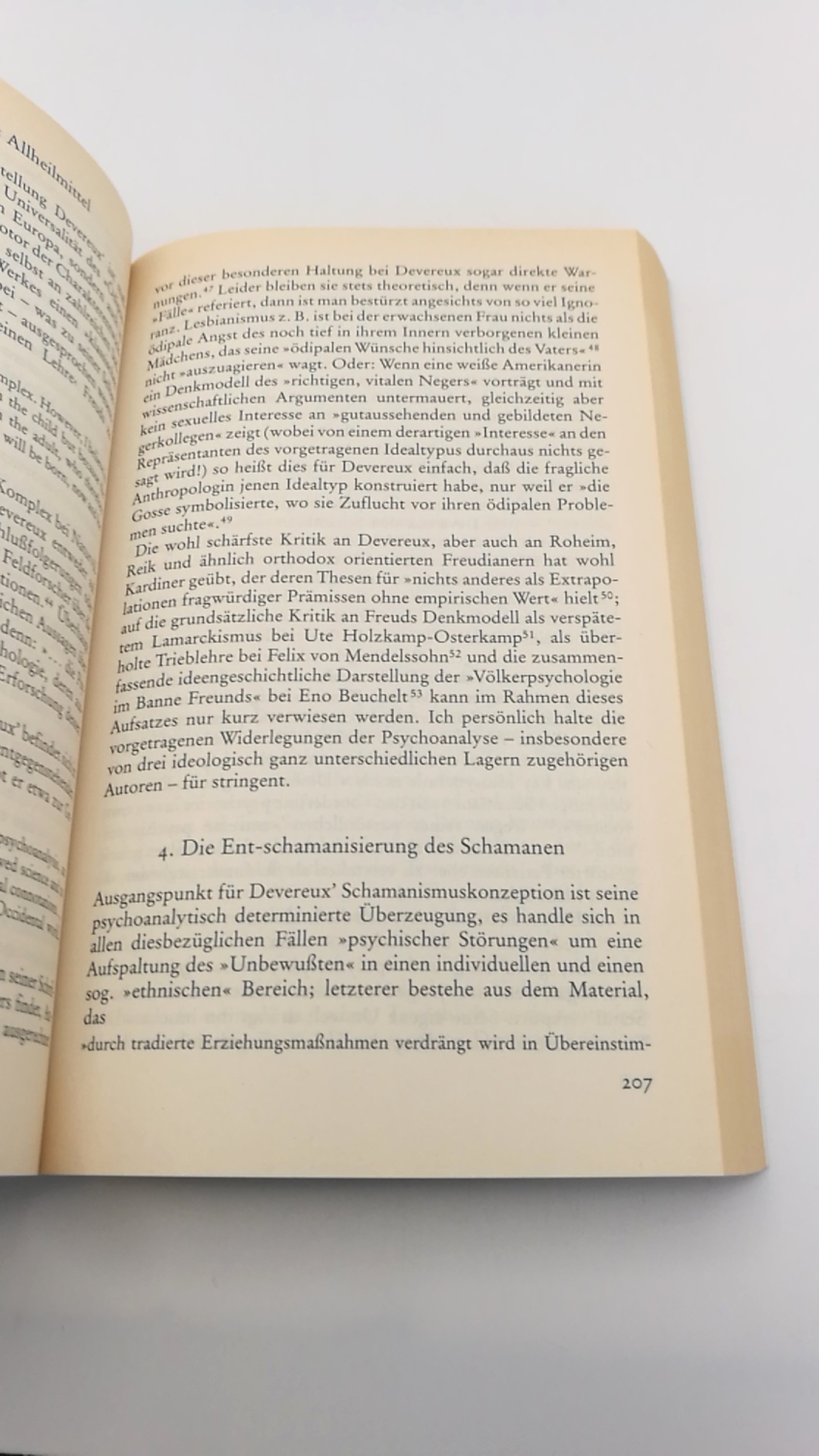 Duerr, Hans Peter (Herausgeber): Die wilde Seele Zur Ethnopsychoanalyse von Georges Devereux