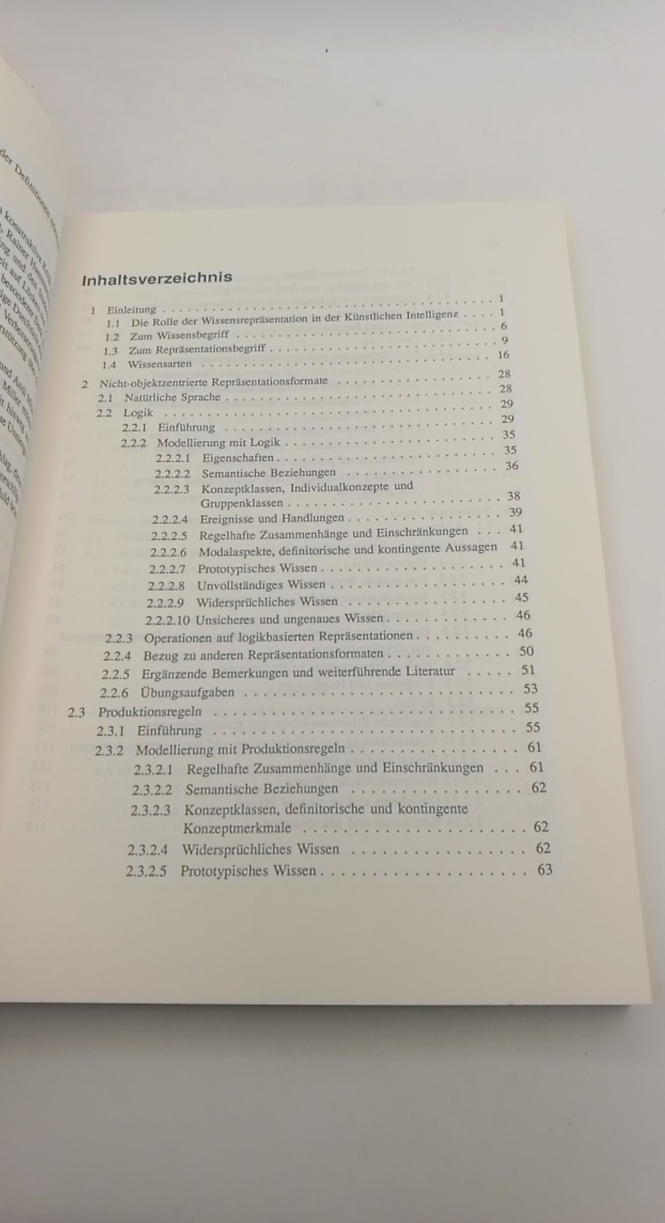 Reimer, Ulrich: Einführung in die Wissensrepräsentation Netzartige und schema-basierte Repräsentationsformate