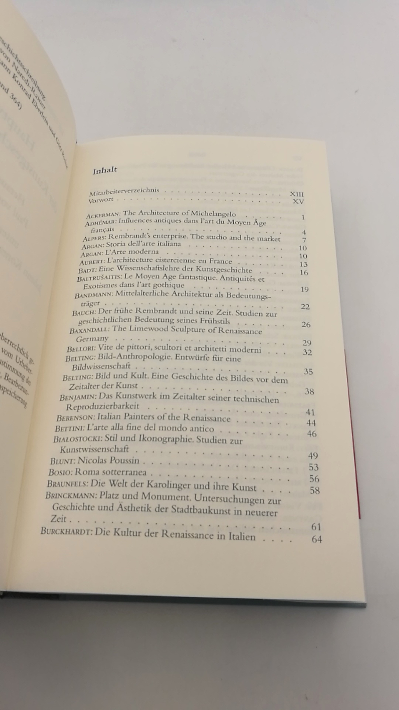 Naredi-Rainer, Paul von (Herausgeber): Hauptwerke der Kunstgeschichtsschreibung / hrsg. von Paul von Naredi-Rainer. Unter Mitw. von Johann Konrad Eberlein und Götz Pochat 