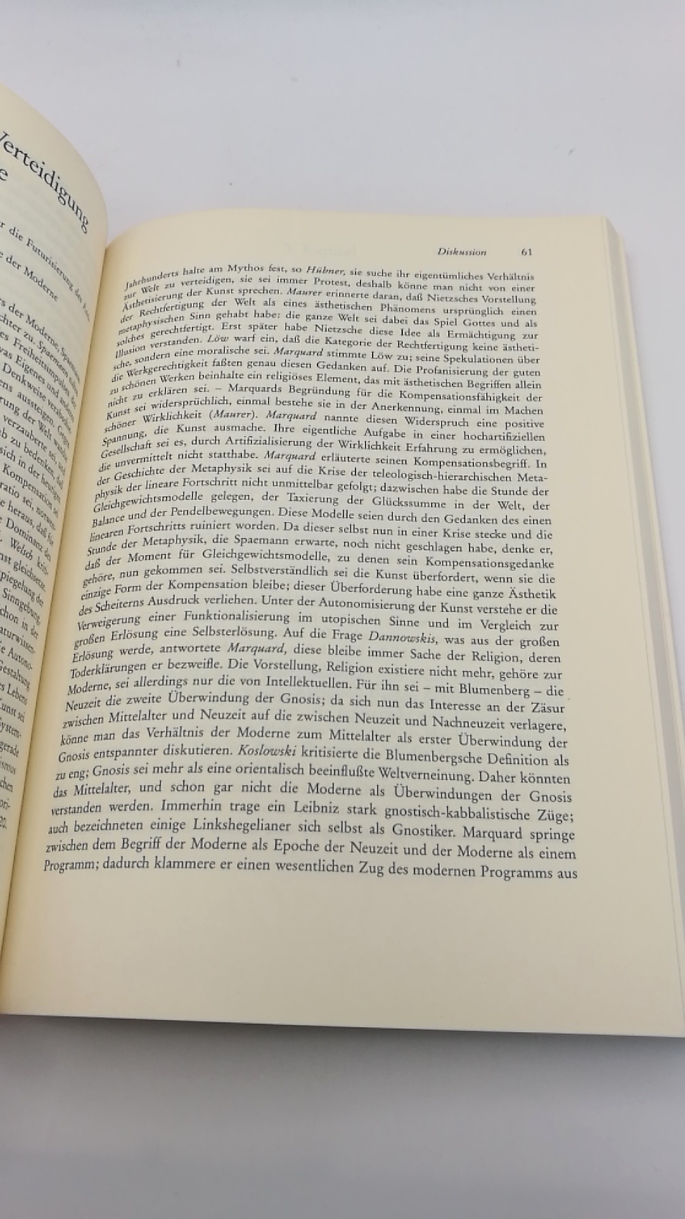 Koslowski, Peter (Herausgeber): Moderne oder Postmoderne? Zur Signatur der gegenwärtigen Zeitalters