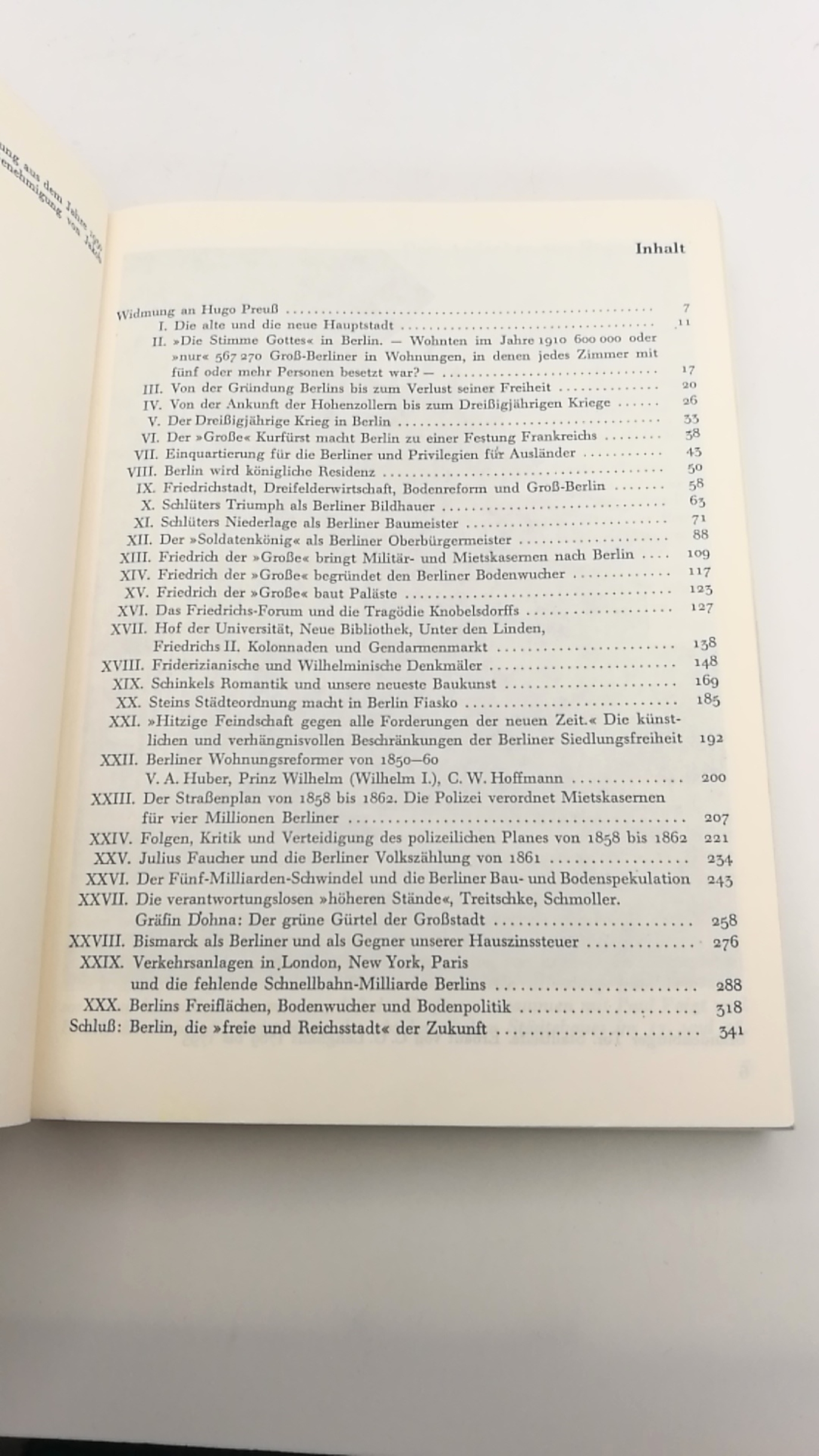 Hegemann, Werner: Das steinerne Berlin. 1930. Geschichte der grössten Mietskasernenstadt der Welt Bauwelt Fundamente 5