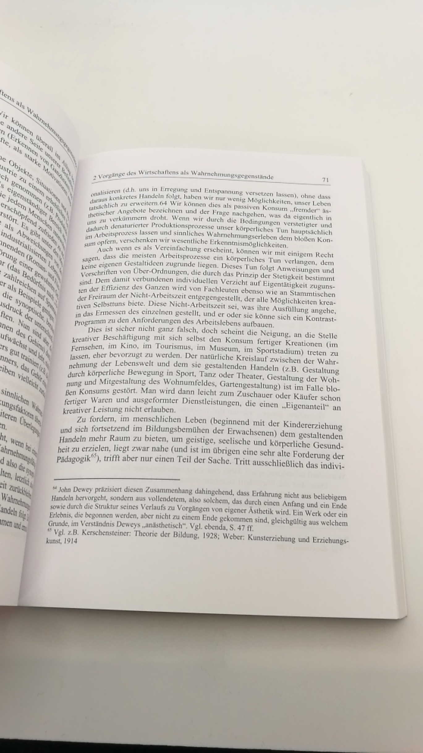 Kahrmann, Klaus-OveBendixen, Peter: Umkehrungen Über den Zusammenhang von Wahrnehmen und Wirtschaften / Klaus-Ove Kahrmann; Peter Bendixen