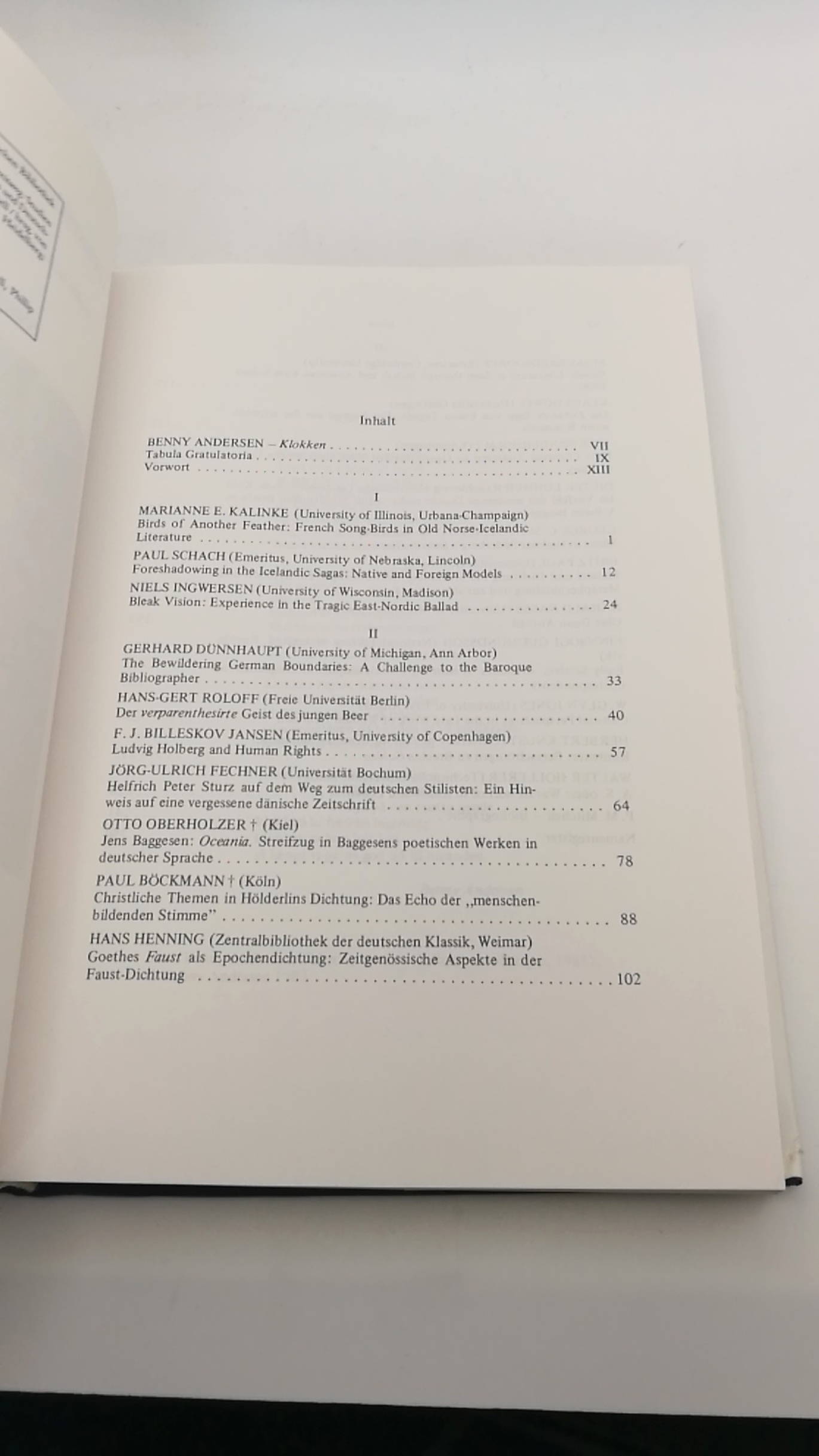 Leonie Marx, Herbert Knust (Hrsg.): Grenzerfahrung - Grenzüberschreitung Studien zu den Literaturen Skandinaviens und Deutschlands