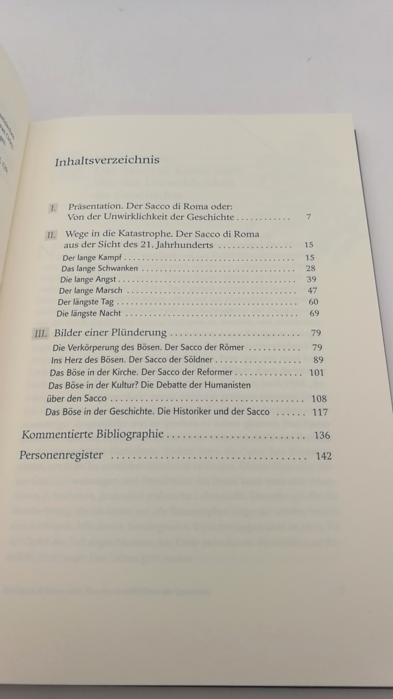 Reinhardt, Volker (Verfasser): Blutiger Karneval Der Sacco di Roma 1527 - eine politische Katastrophe / Volker Reinhardt