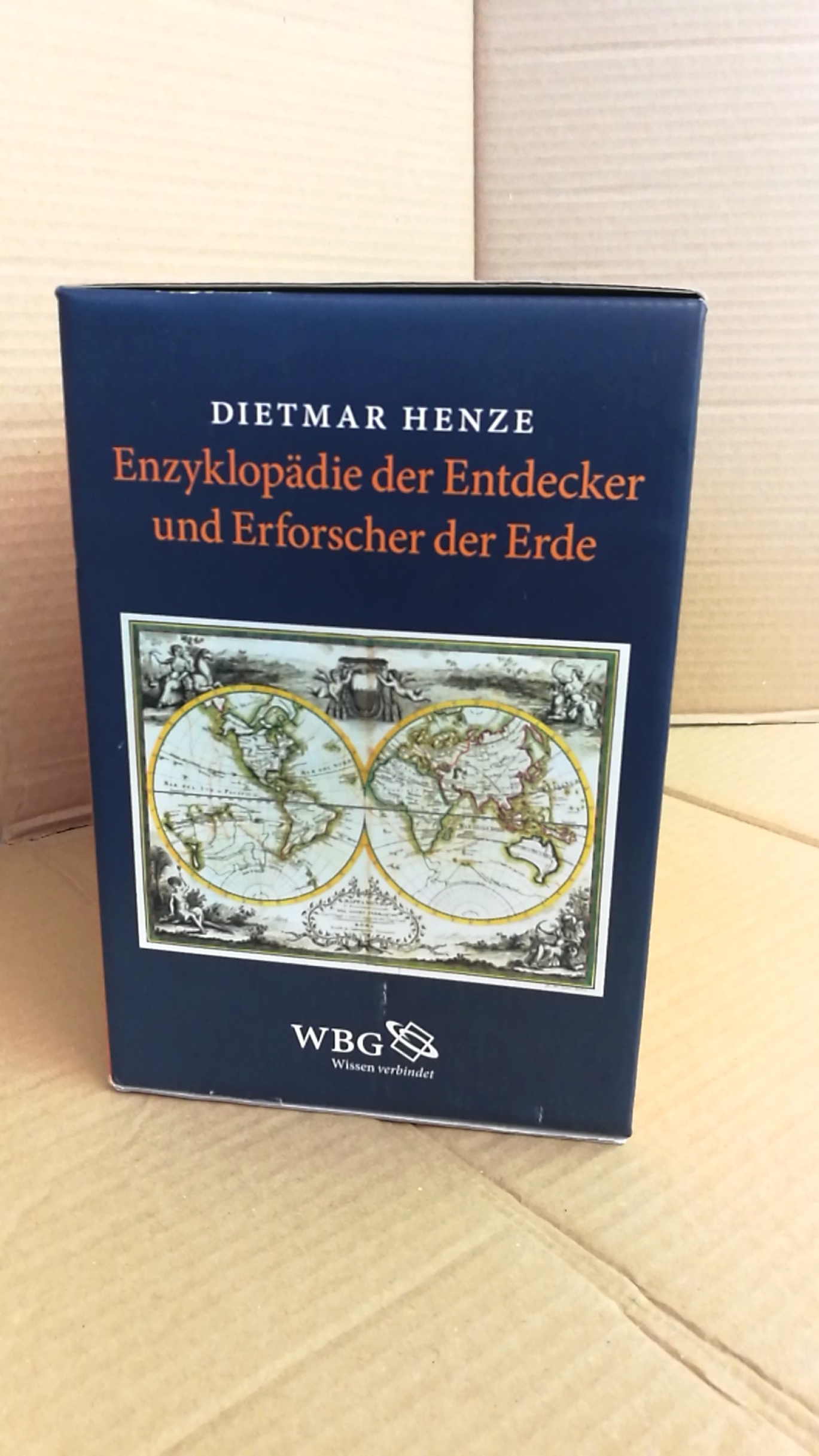 Henze, Dietmar: Enzyklopädie der Entdecker und Erforscher der Erde. 6 Bände (=vollst.) 