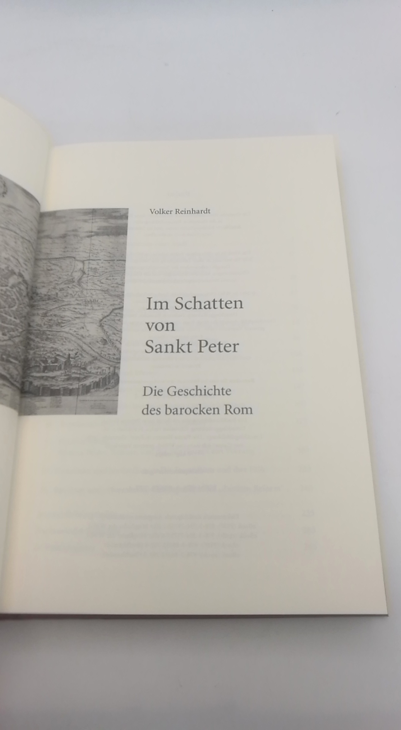 Reinhardt, Volker (Verfasser): Im Schatten von Sankt Peter Die Geschichte des barocken Rom / Volker Reinhardt