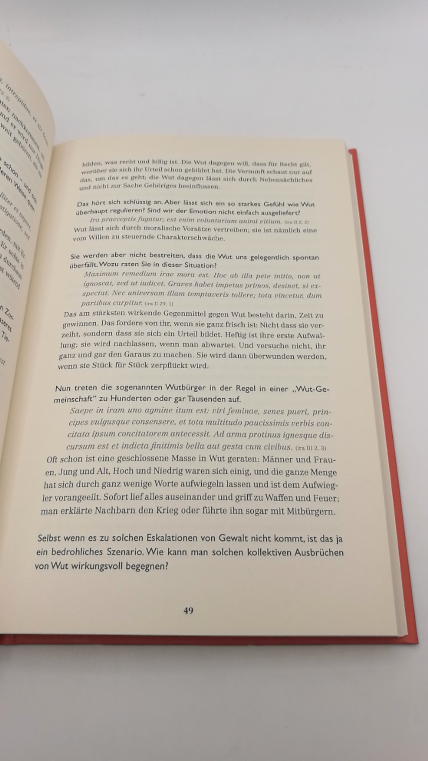 Weeber, Karl-Wilhelm (Verfasser): Auf einen Wein mit Seneca Gespräche über Gott und die Welt