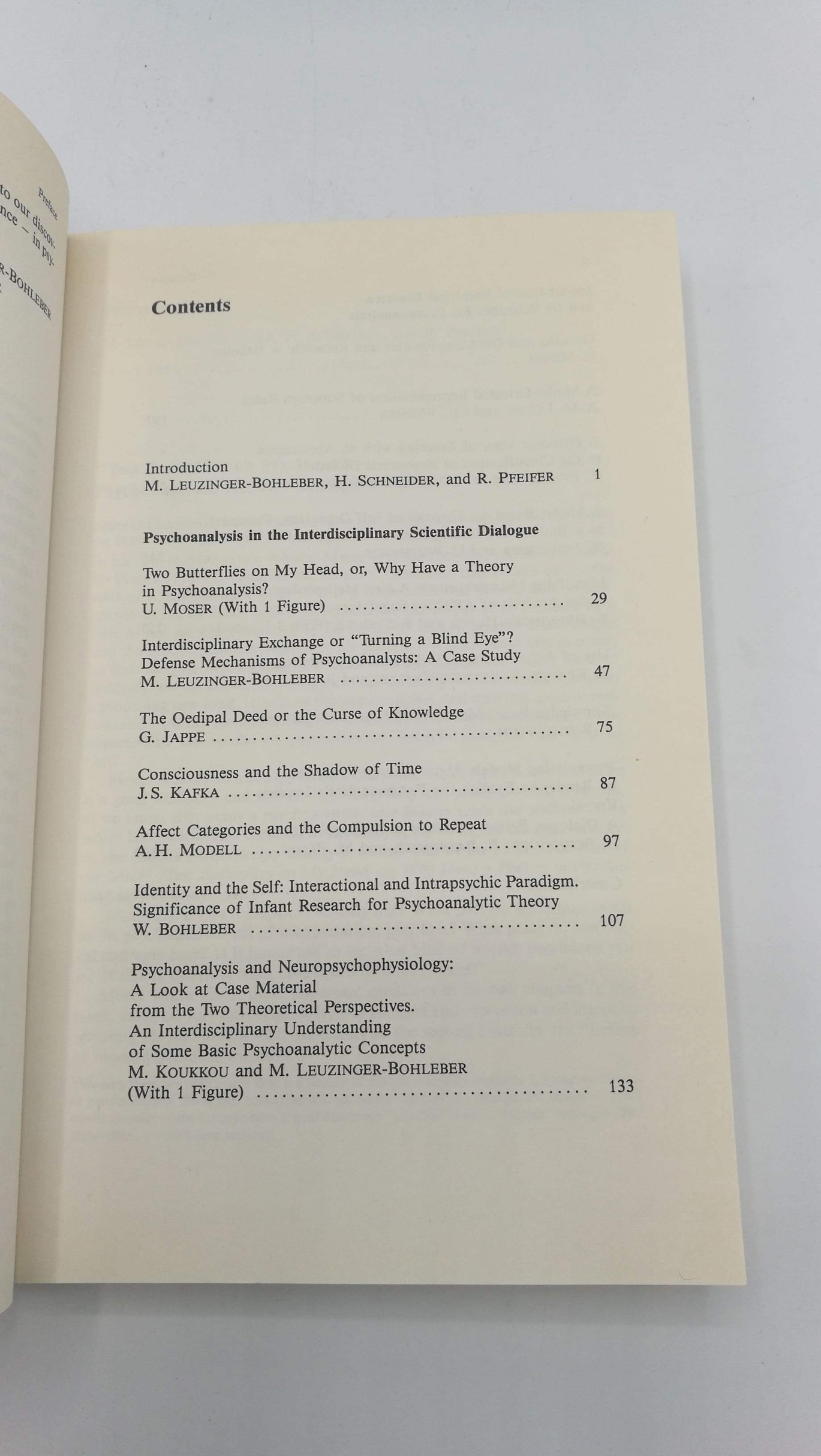 Leuzinger-Bohleber, Marianne (Hrsg.): "Two butterflies on my head ..." Psychoanalysis in the interdisciplinary scientific dialogue