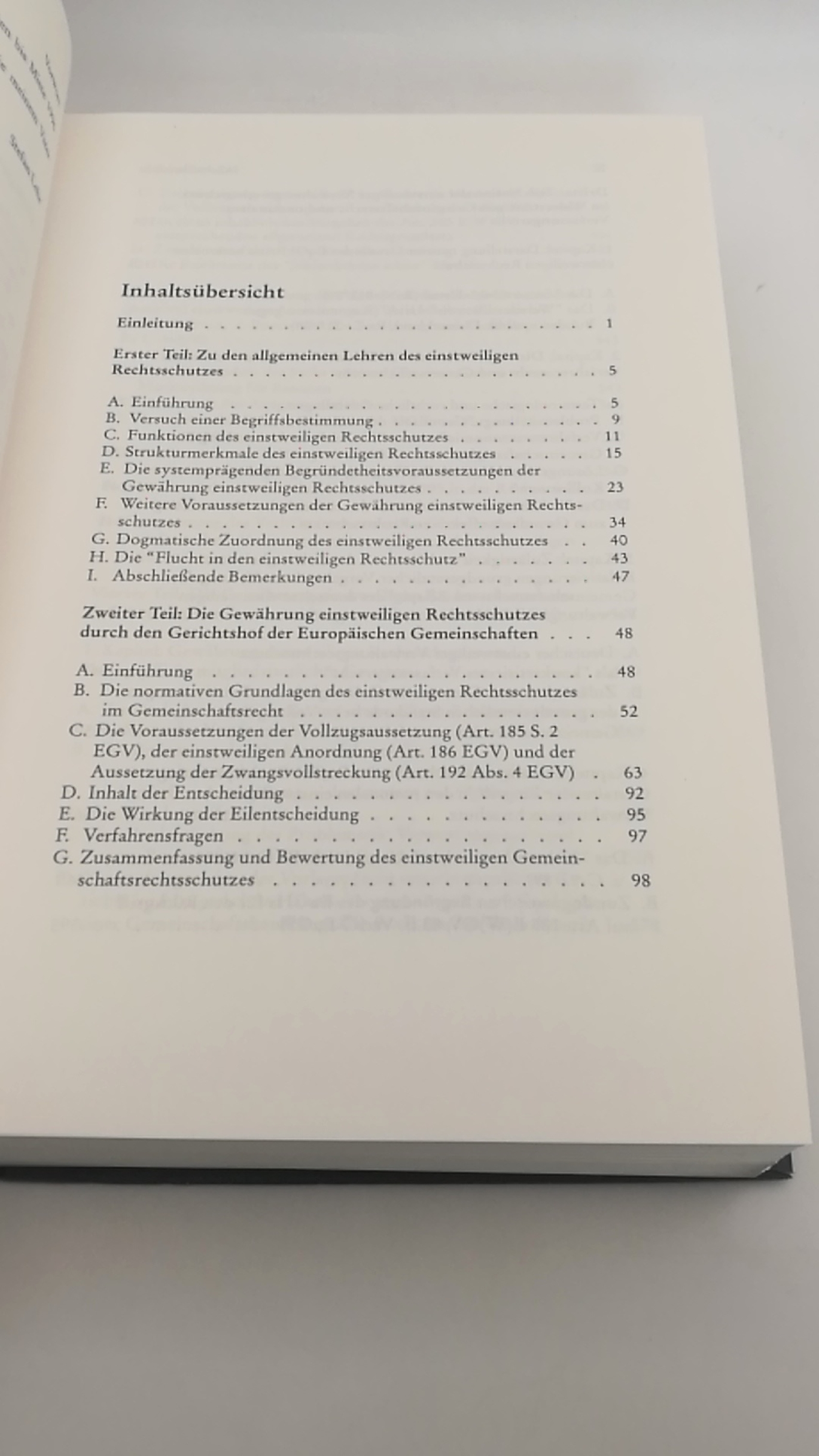 Lehr, Stefan: Einstweiliger Rechtsschutz und Europäische Union Nationaler einstweiliger Verwaltungsrechtsschutz im Widerstreit von Gemeinschaftsrecht und nationalem Verfassungsrecht = Interim relief and the European Union