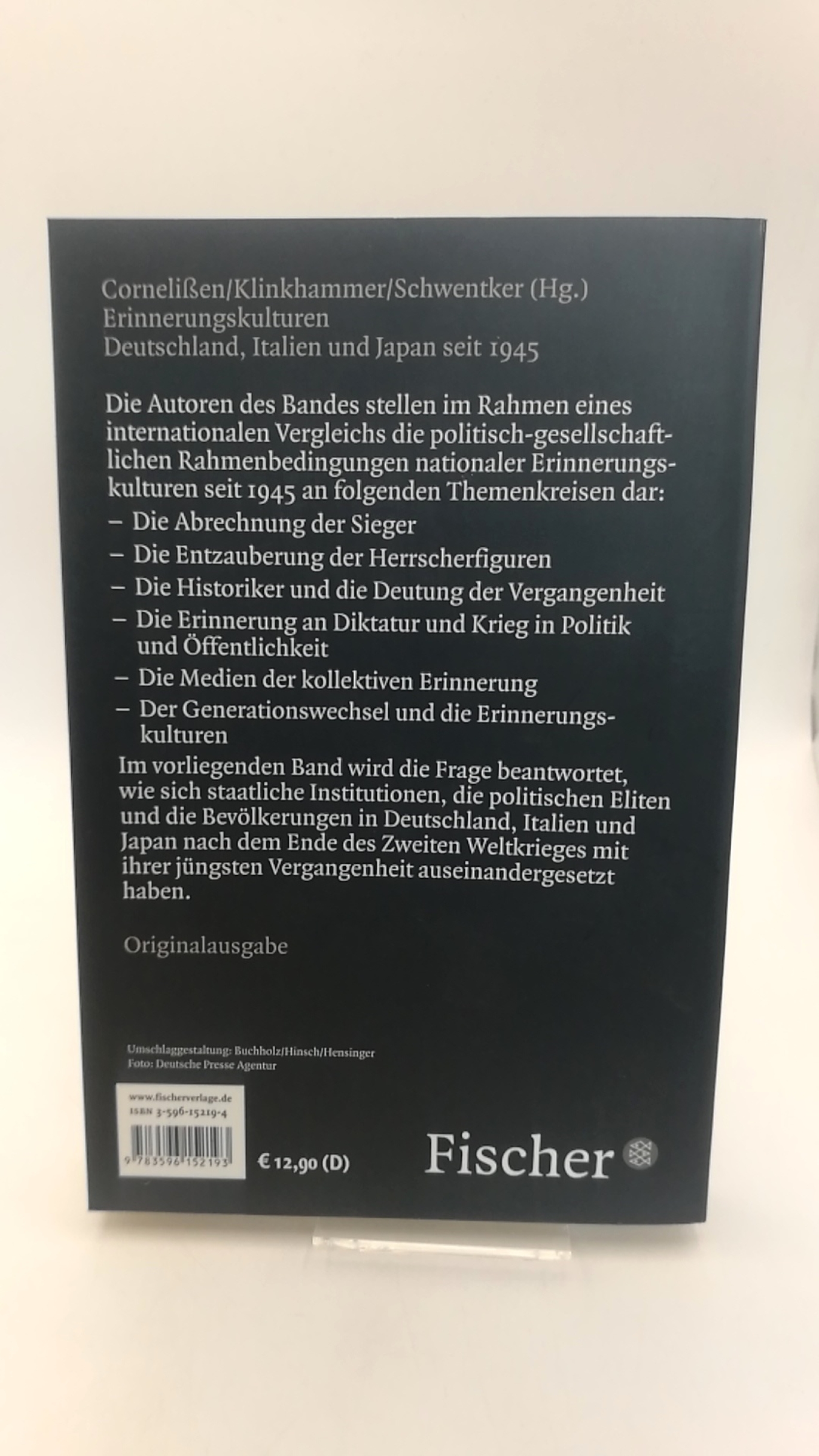 Brandt, Susanne: Erinnerungskulturen Deutschland, Italien und Japan seit 1945