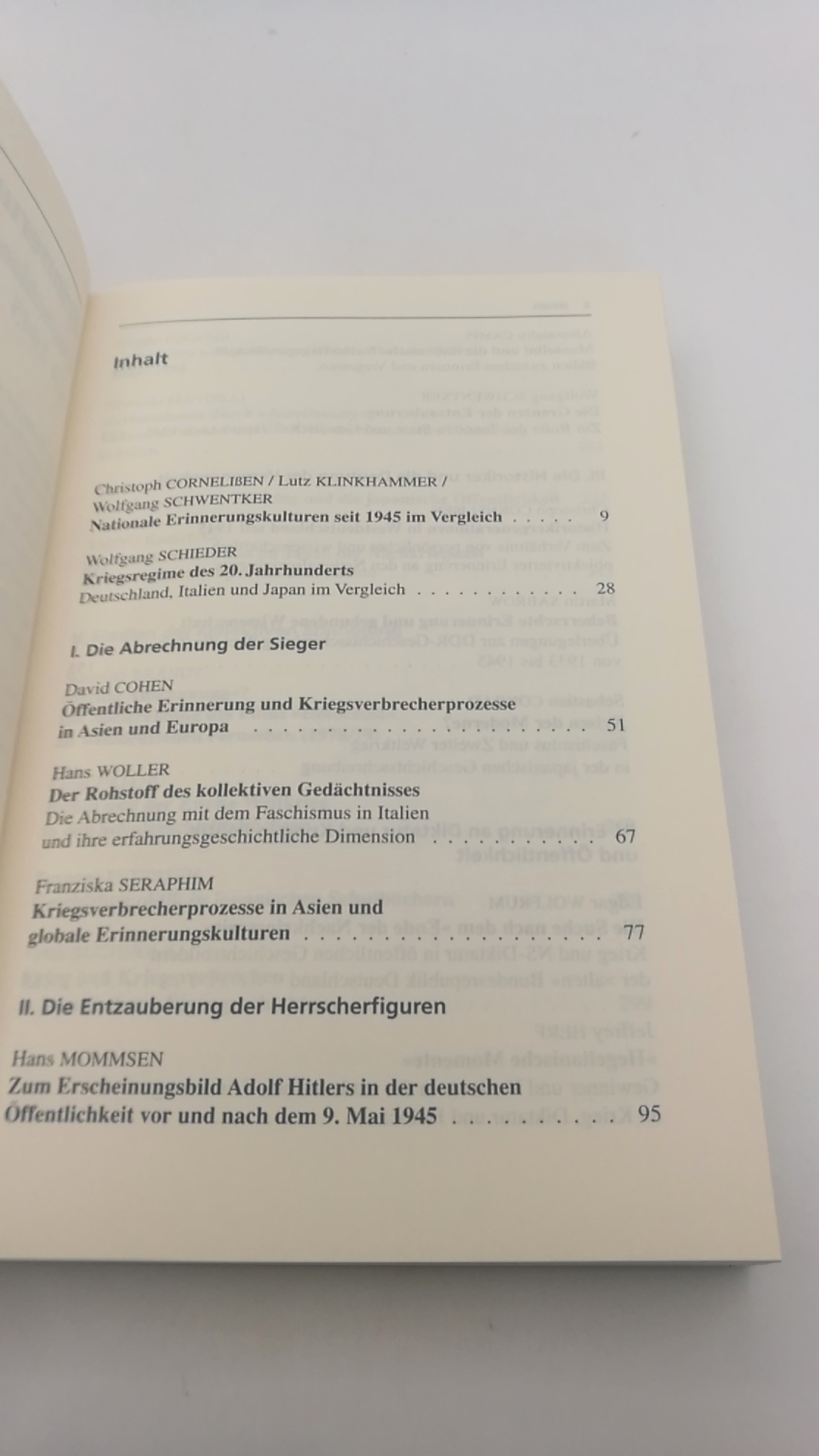 Brandt, Susanne: Erinnerungskulturen Deutschland, Italien und Japan seit 1945