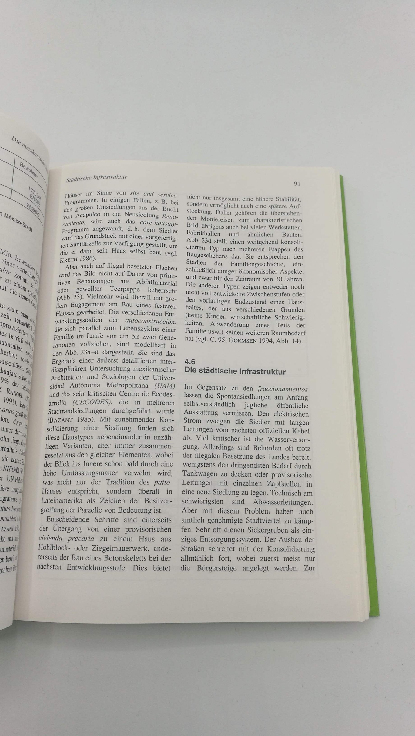 Gormsen, Erdmann: Mexiko Land der Gegensätze und Hoffnungen; 95 Tabellen