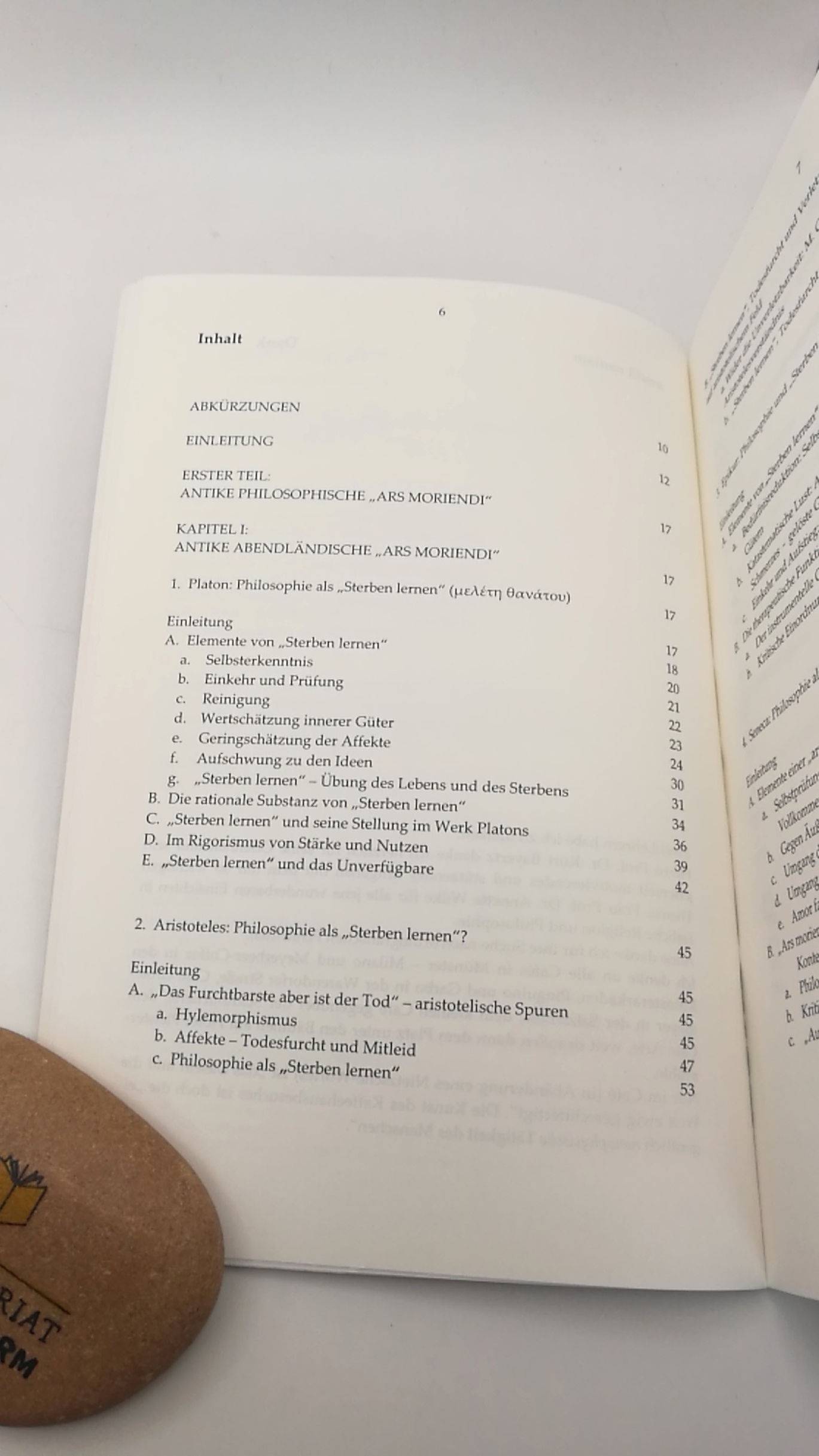 Stähli, Andreas: Antike philosophische ARS MORIENDI und ihre Gegenwart in der Hospizpraxis 