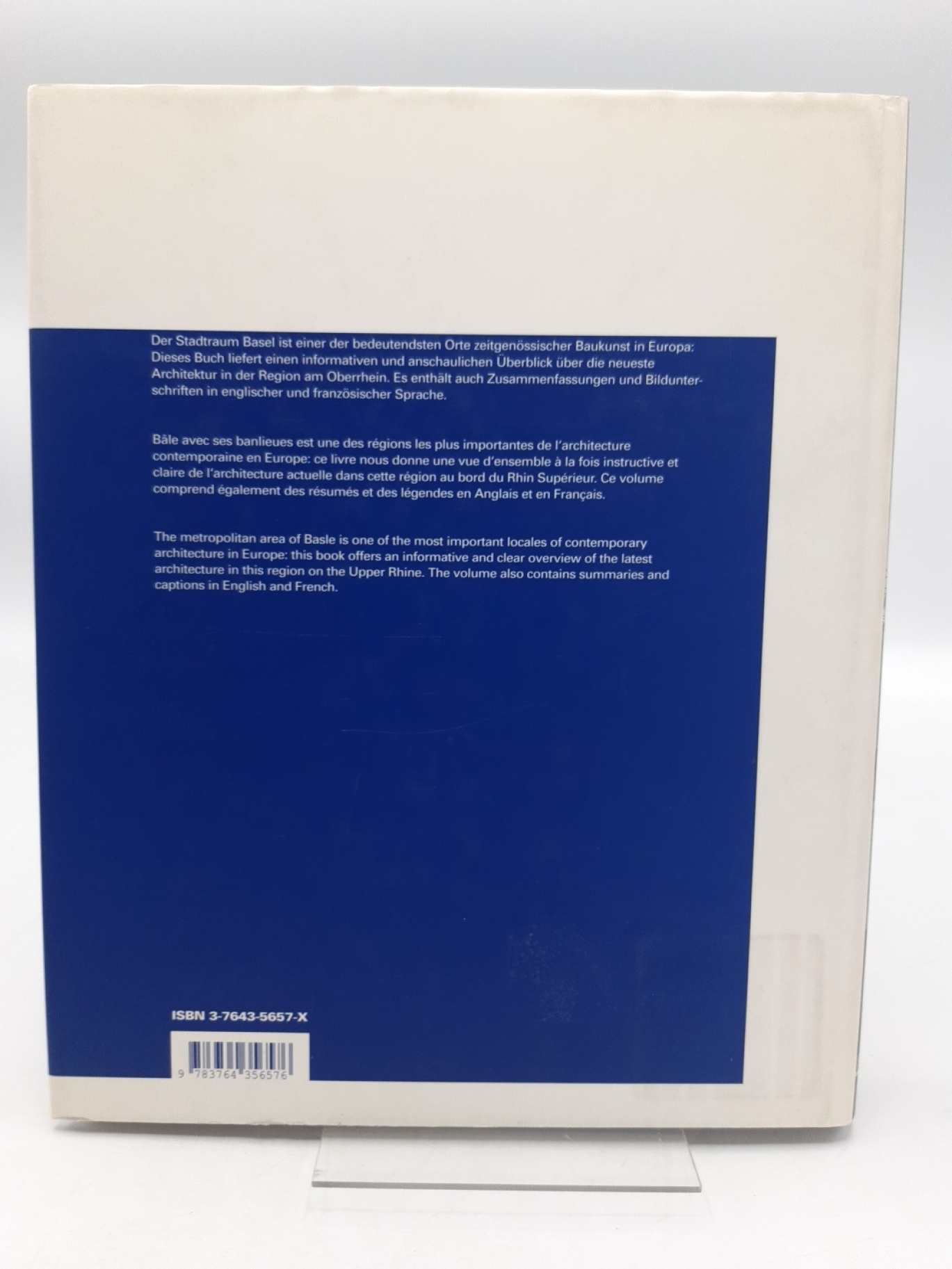 Windhöfel, Lutz (Mitwirkender): Drei Länder, eine Stadt Neueste Bauten im grenzübergreifenden Stadtraum Basel 1992 - 1997