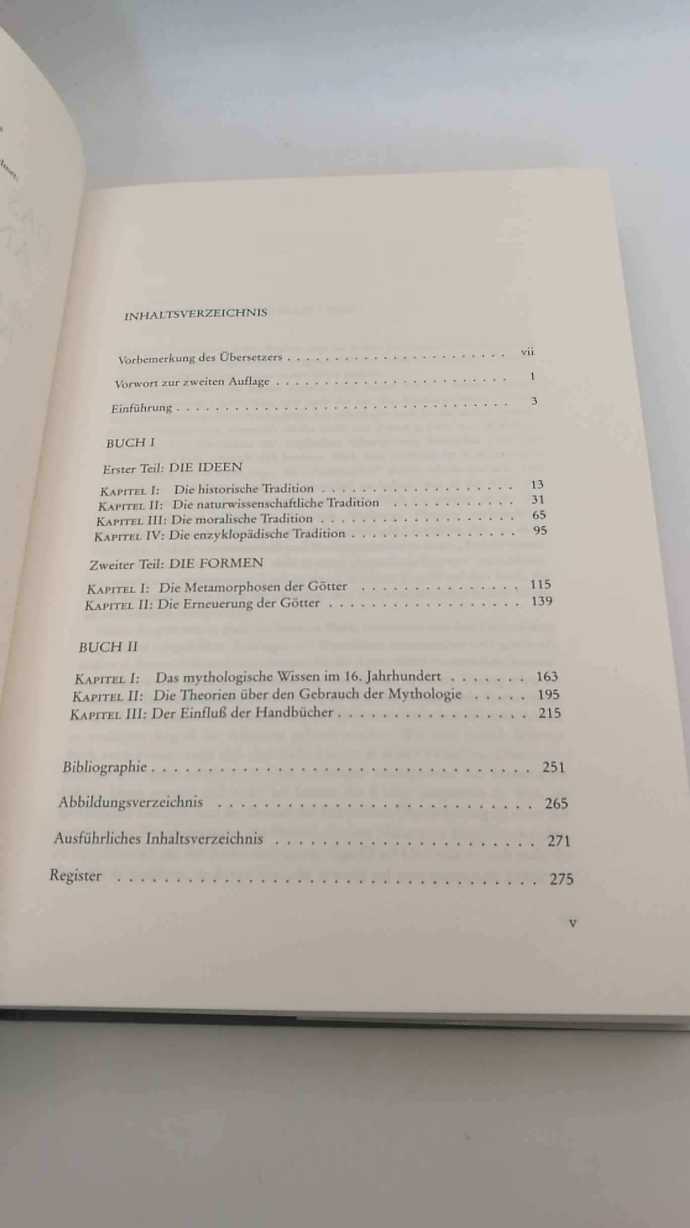 Seznec, Jean: Das Fortleben der antiken Götter Die mythologische Tradition im Humanismus und in der Kunst der Renaissance