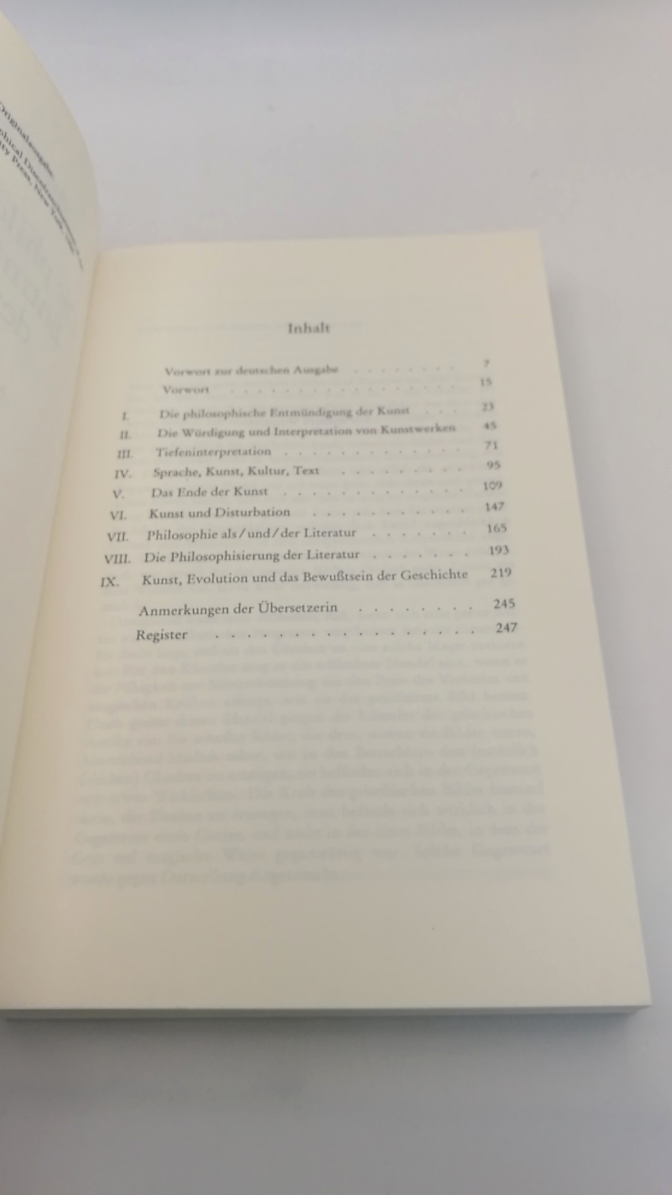 Danto, Arthur Coleman: Die philosophische Entmündigung der Kunst 