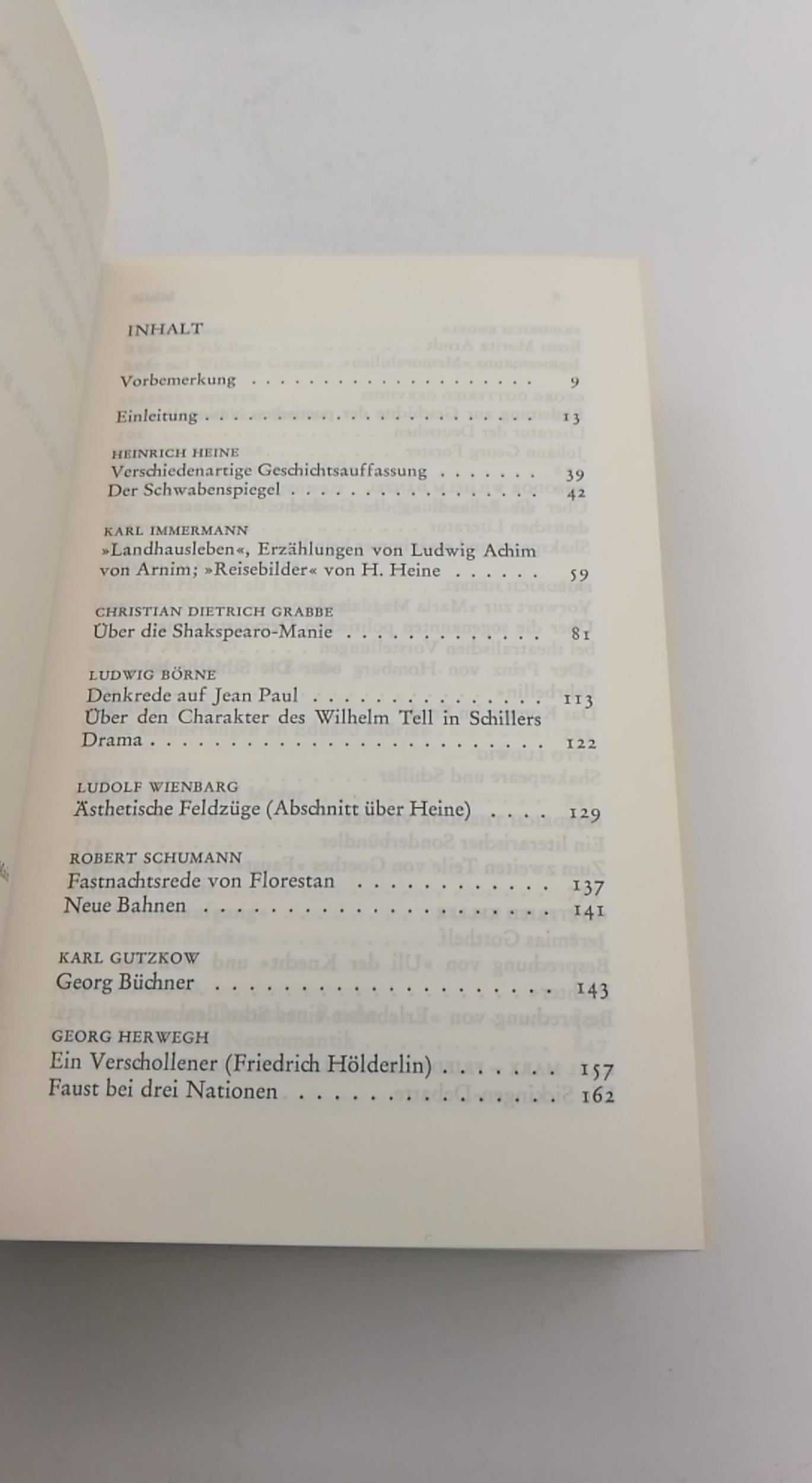 Mayer, Hans (Herausgeber): Deutsche Literaturkritik im 19. [neunzehnten] Jahrhundert Von Heine bis Mehring